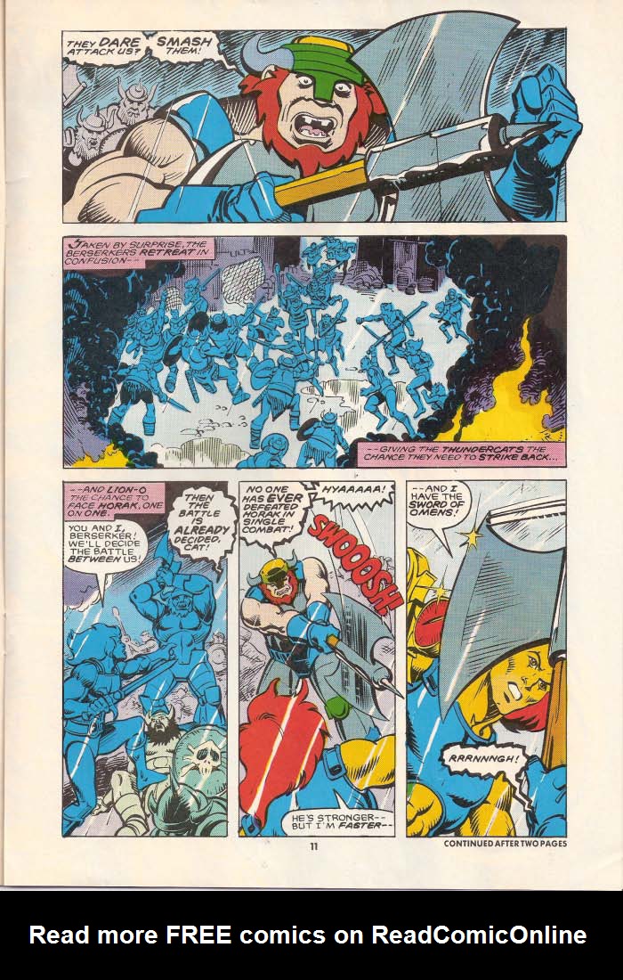 Read online ThunderCats (1987) comic -  Issue #24 - 10