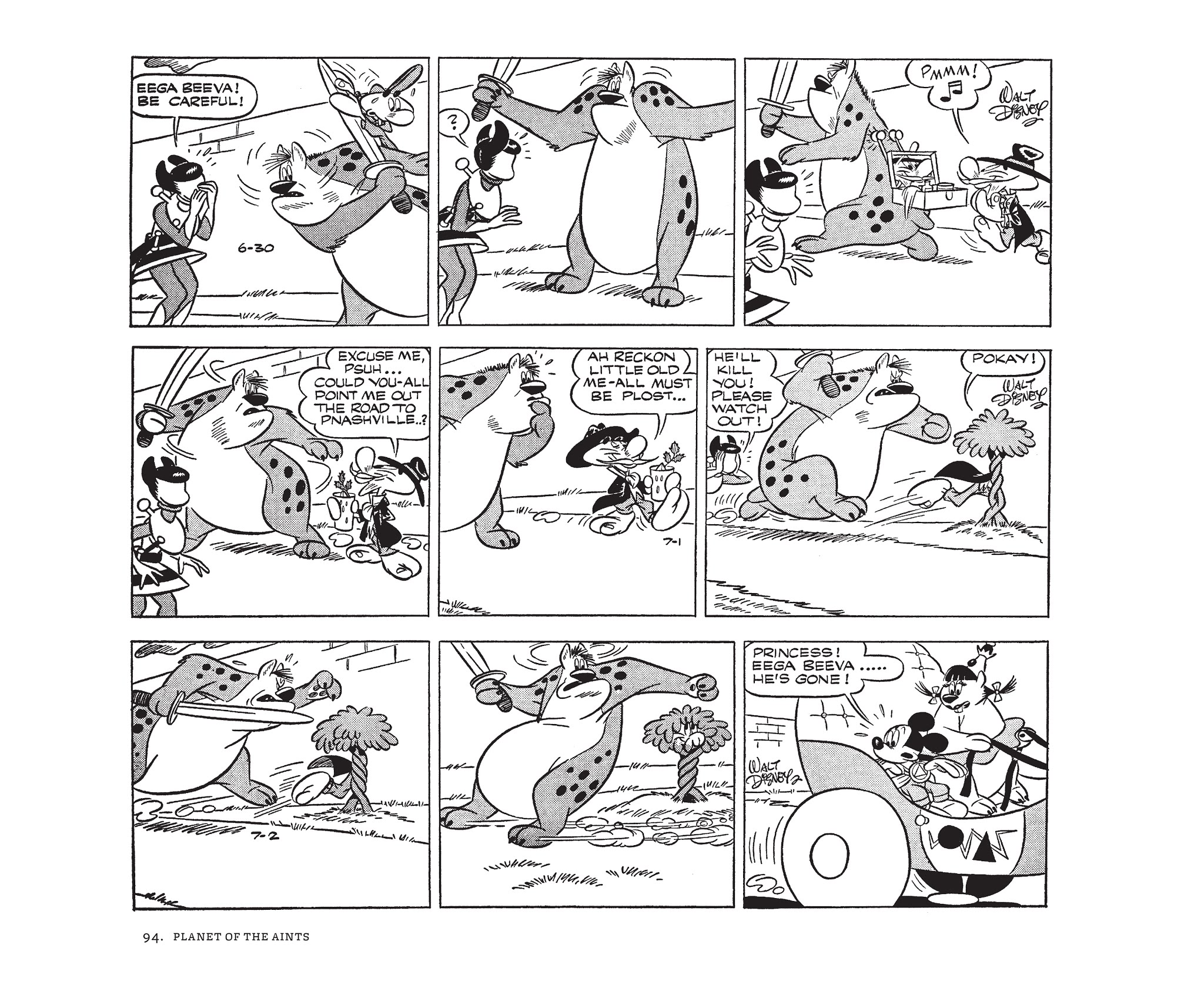 Read online Walt Disney's Mickey Mouse by Floyd Gottfredson comic -  Issue # TPB 10 (Part 1) - 94