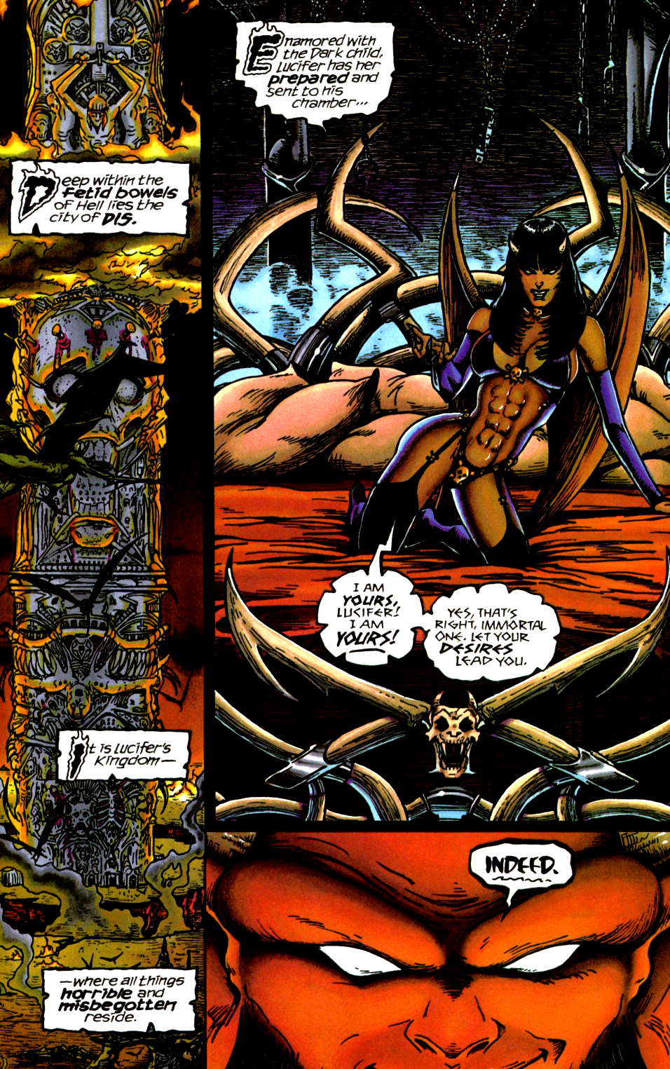 Read online Lady Death II: Between Heaven & Hell comic -  Issue #1 - 5
