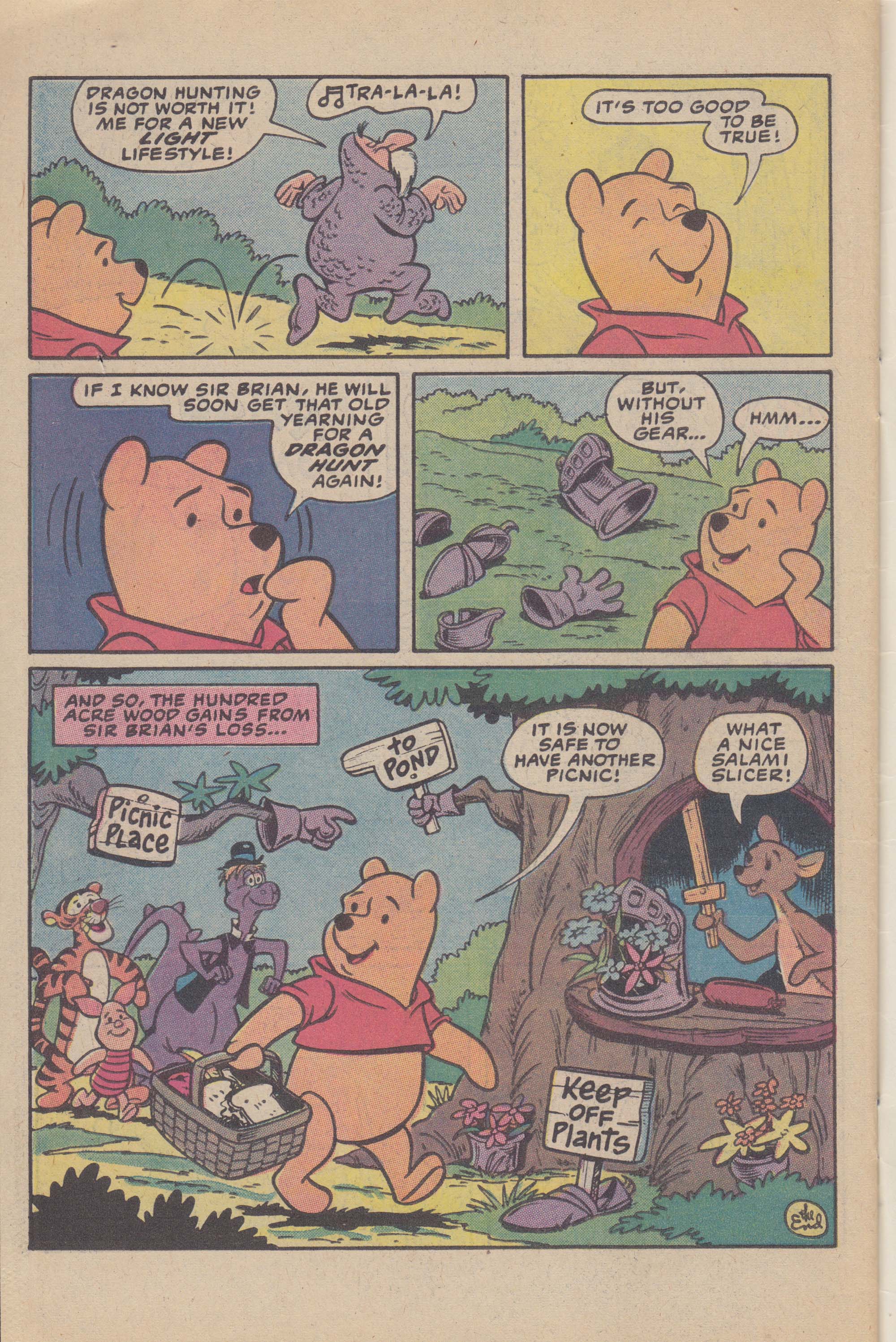 Read online Winnie-the-Pooh comic -  Issue #31 - 34