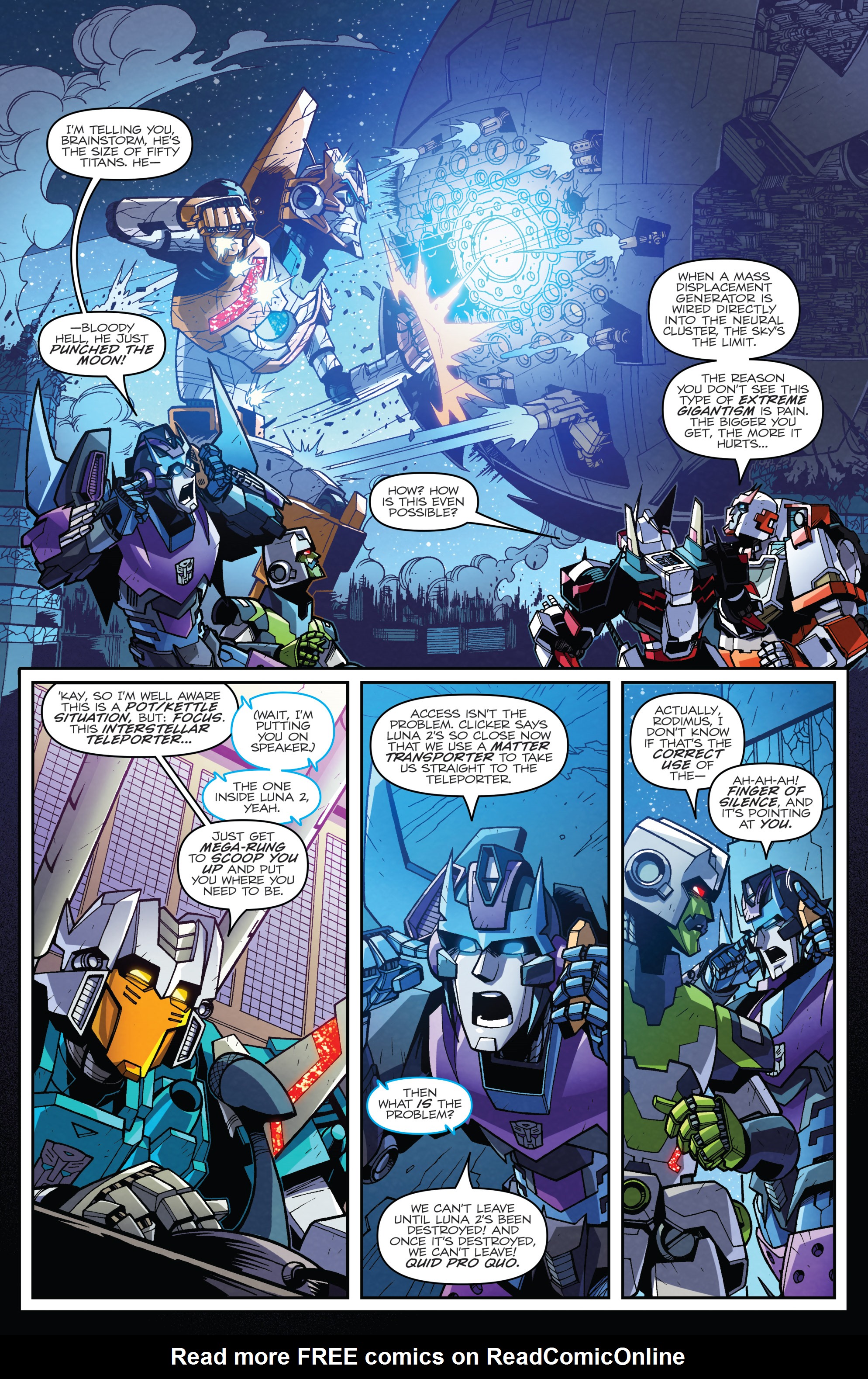 Read online The Transformers: Lost Light comic -  Issue #6 - 12