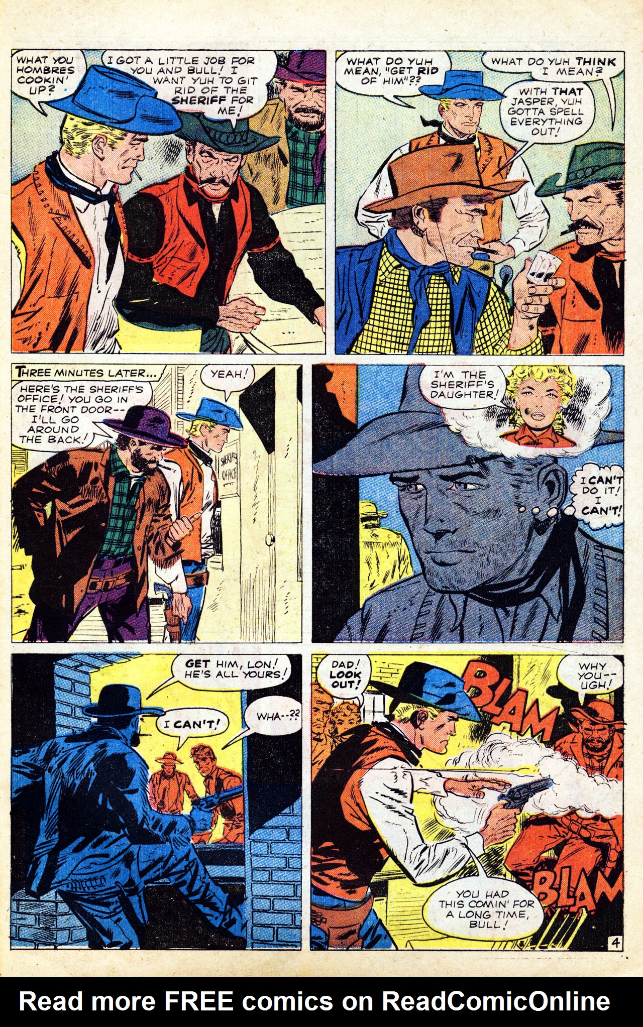 Read online Gunsmoke Western comic -  Issue #65 - 31