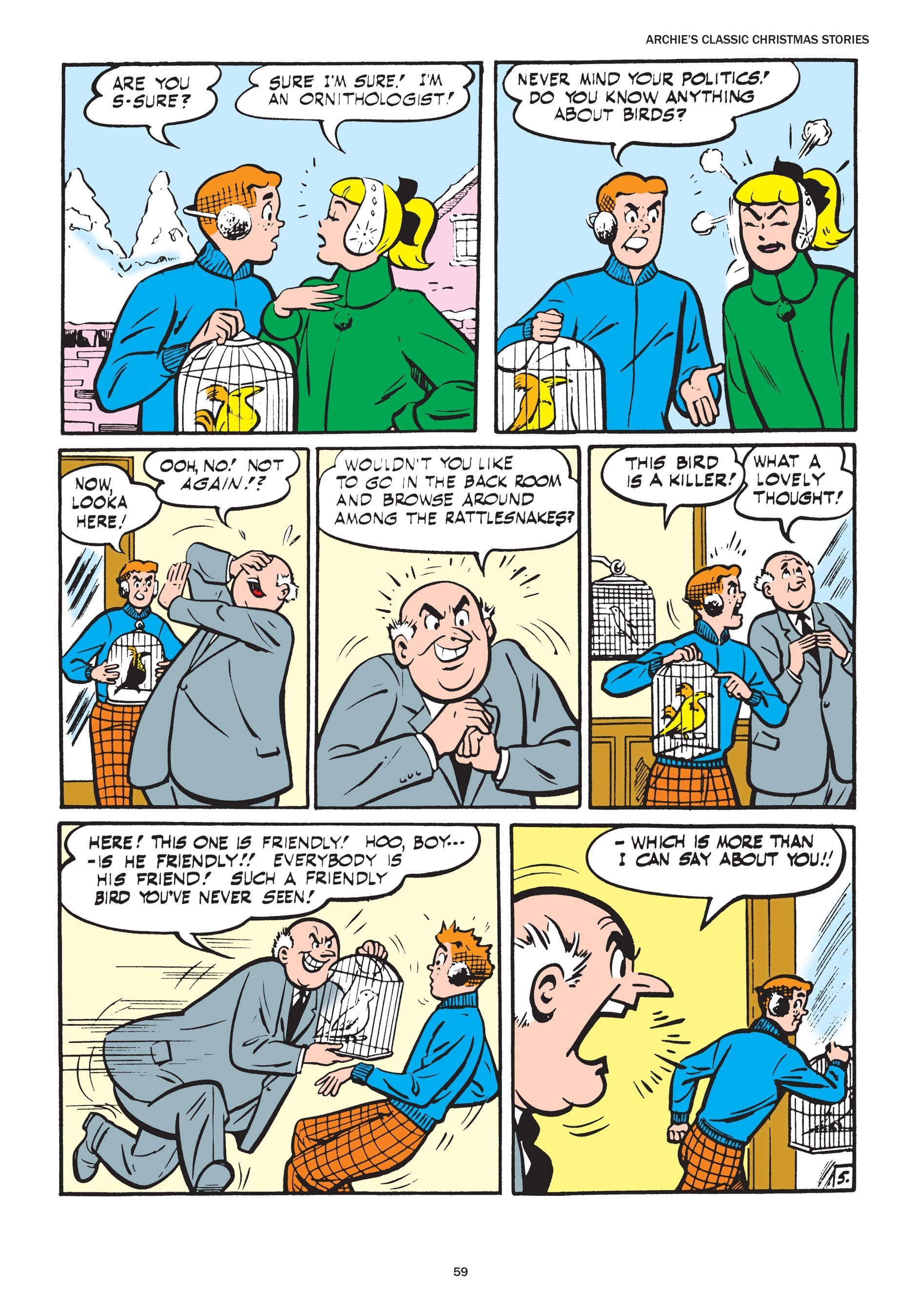 Read online Archie's Classic Christmas Stories comic -  Issue # TPB - 60