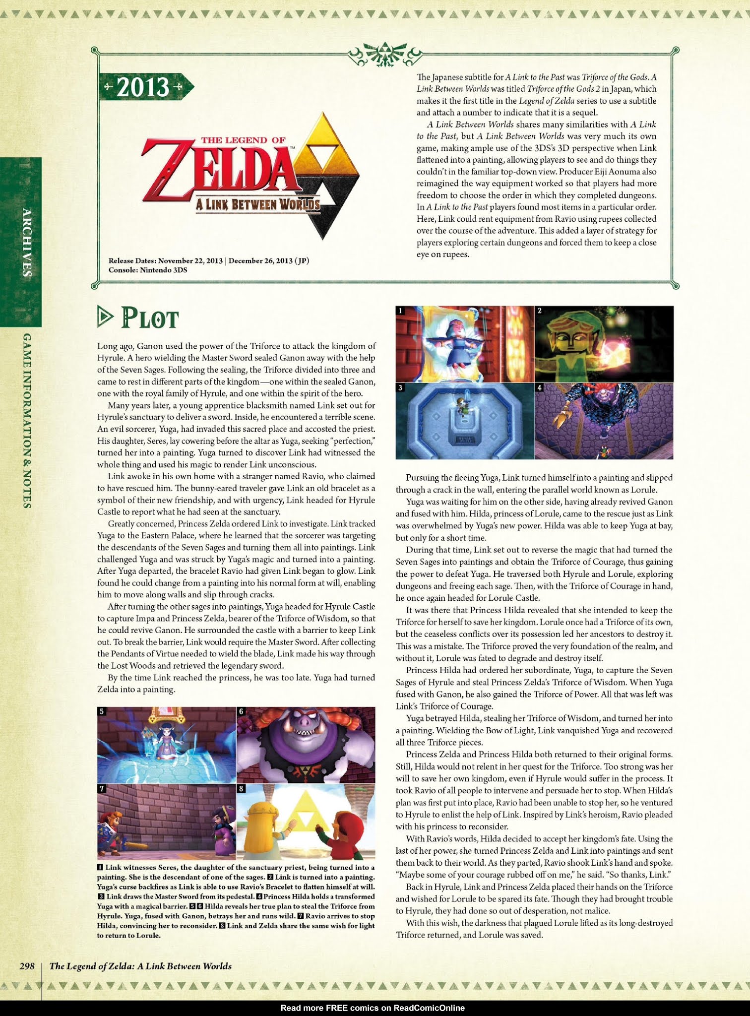 Read online The Legend of Zelda Encyclopedia comic -  Issue # TPB (Part 4) - 2