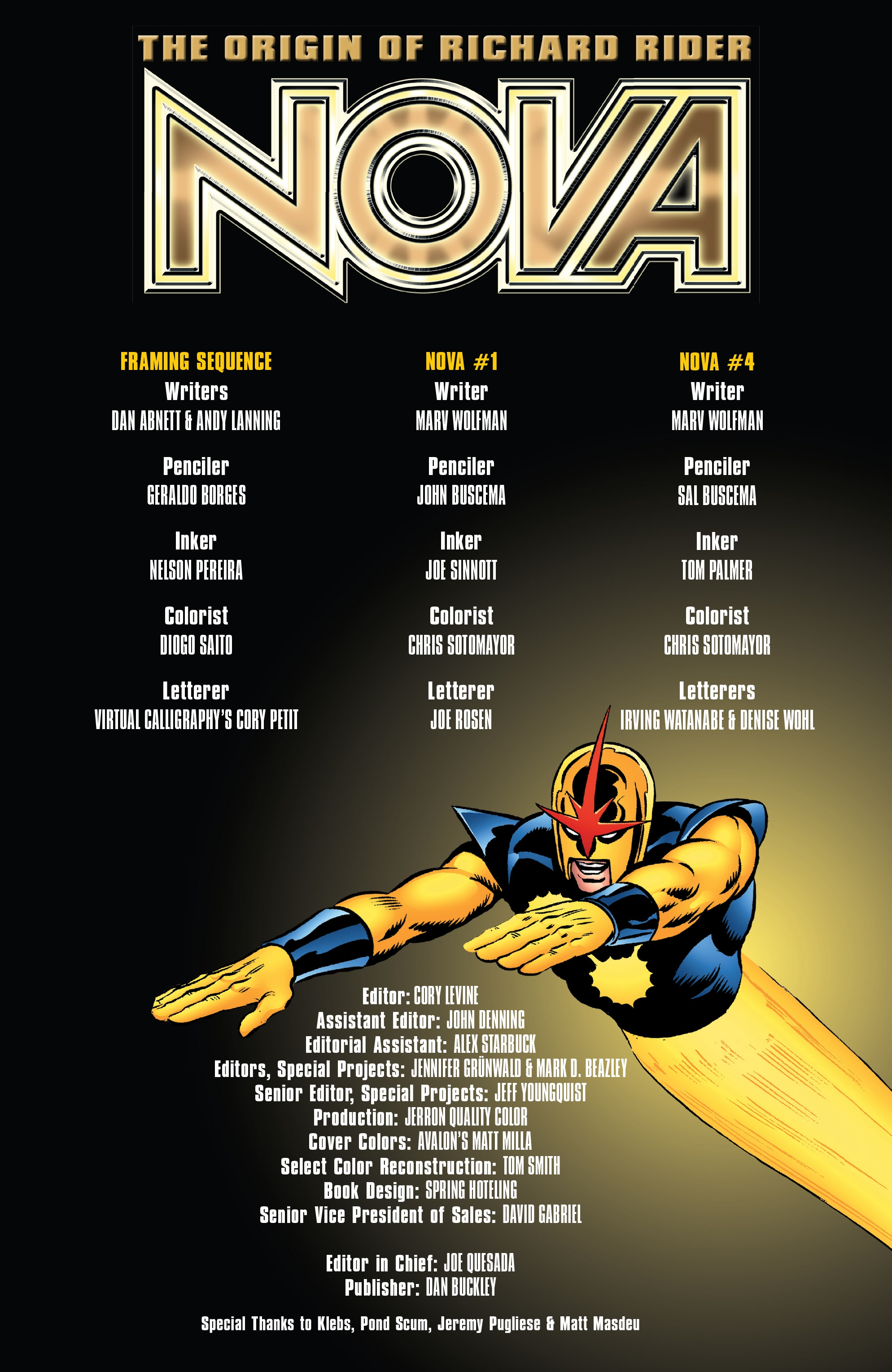 Read online Nova: Origin of Richard Rider comic -  Issue # Full - 2