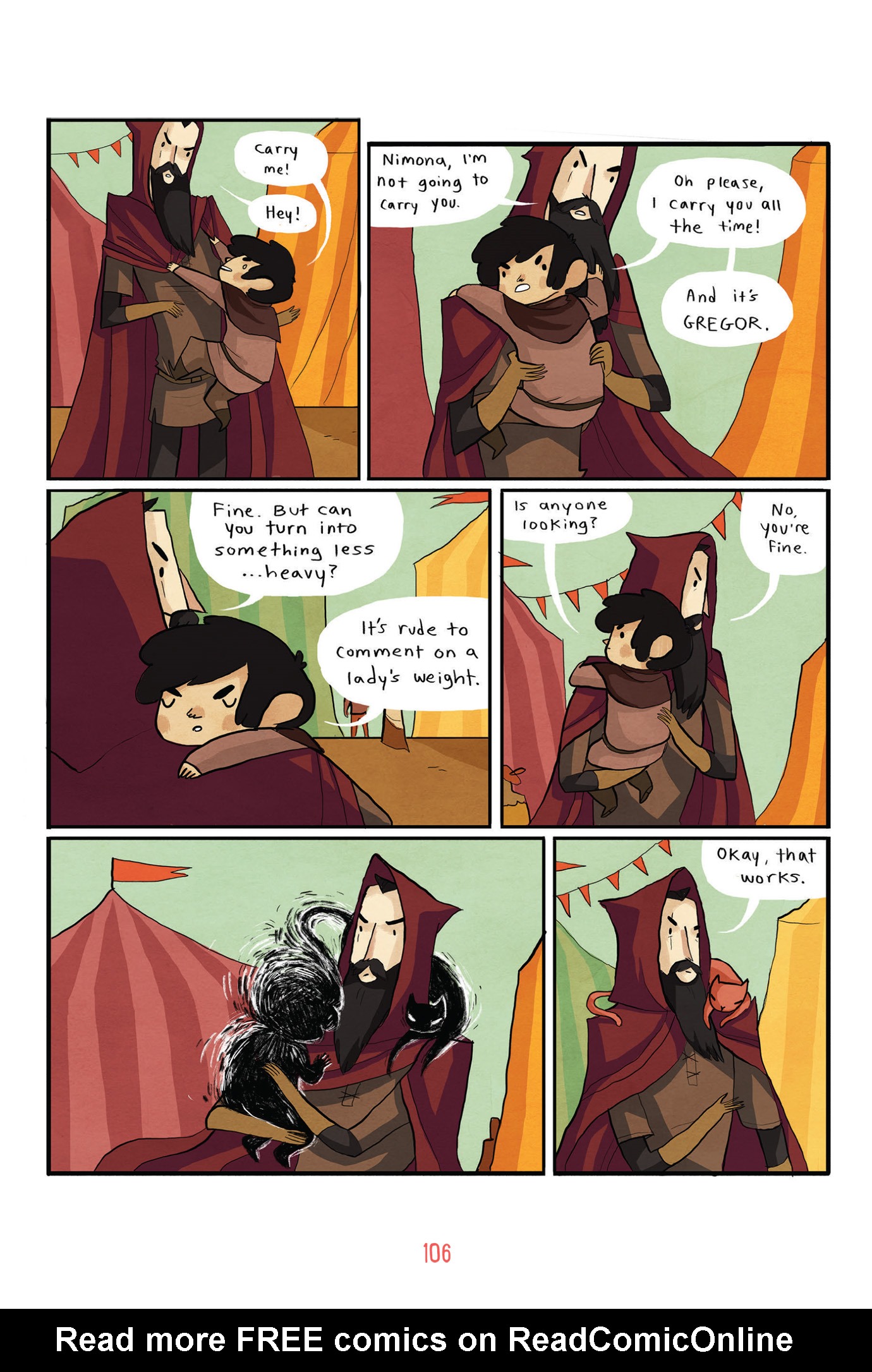 Read online Nimona comic -  Issue # TPB - 112