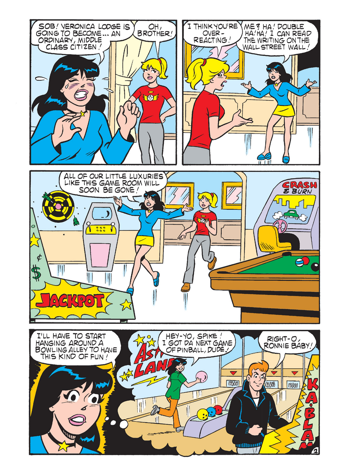 Read online Betty and Veronica Double Digest comic -  Issue #223 - 270