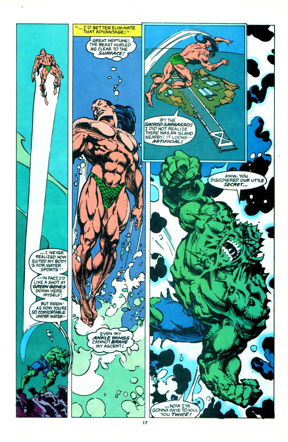 Read online Namor, The Sub-Mariner comic -  Issue #59 - 13