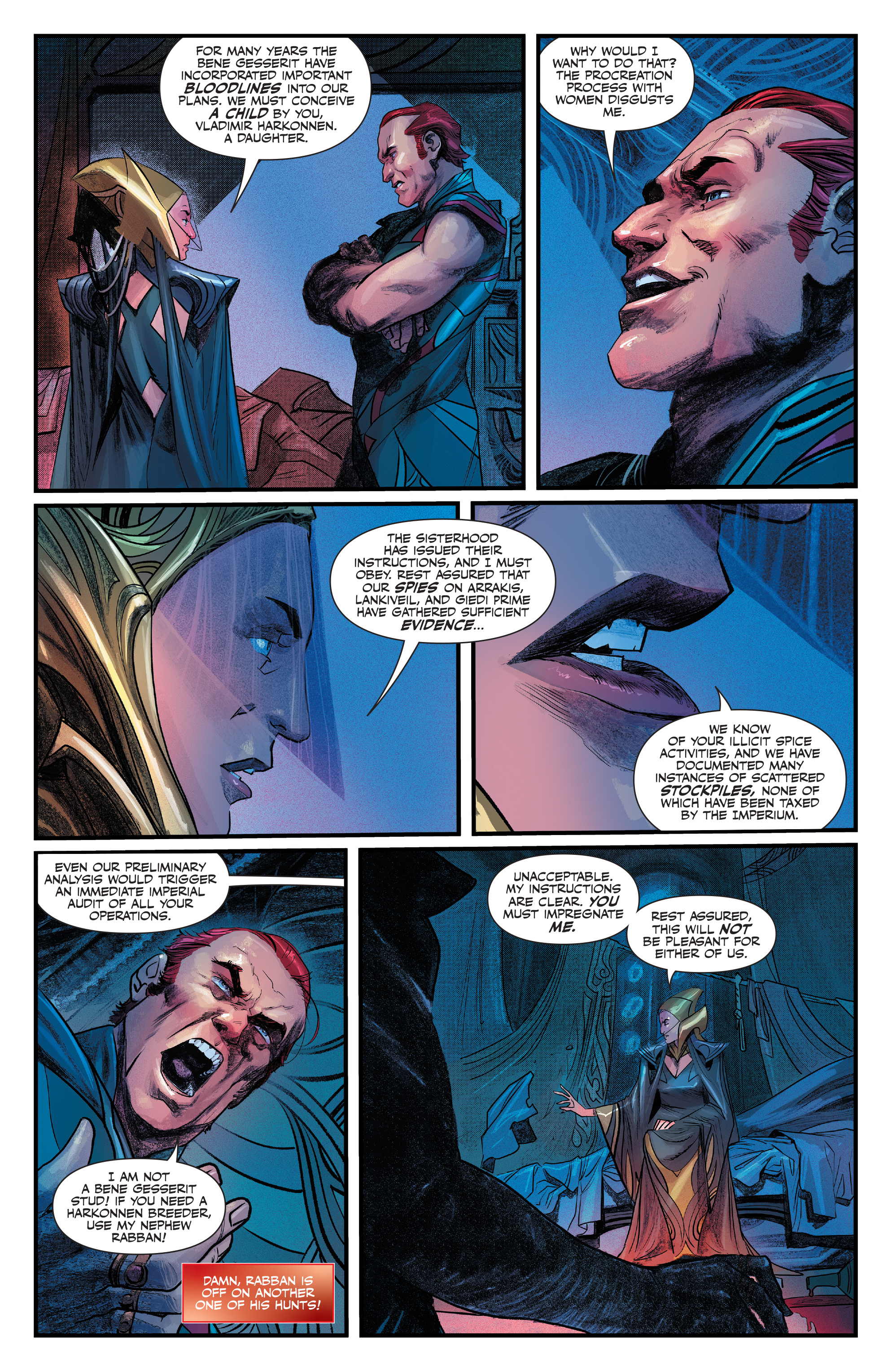 Read online Dune: House Atreides comic -  Issue #3 - 6