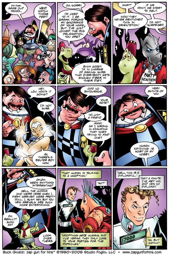 Read online Buck Godot - Zap Gun For Hire comic -  Issue #2 - 16