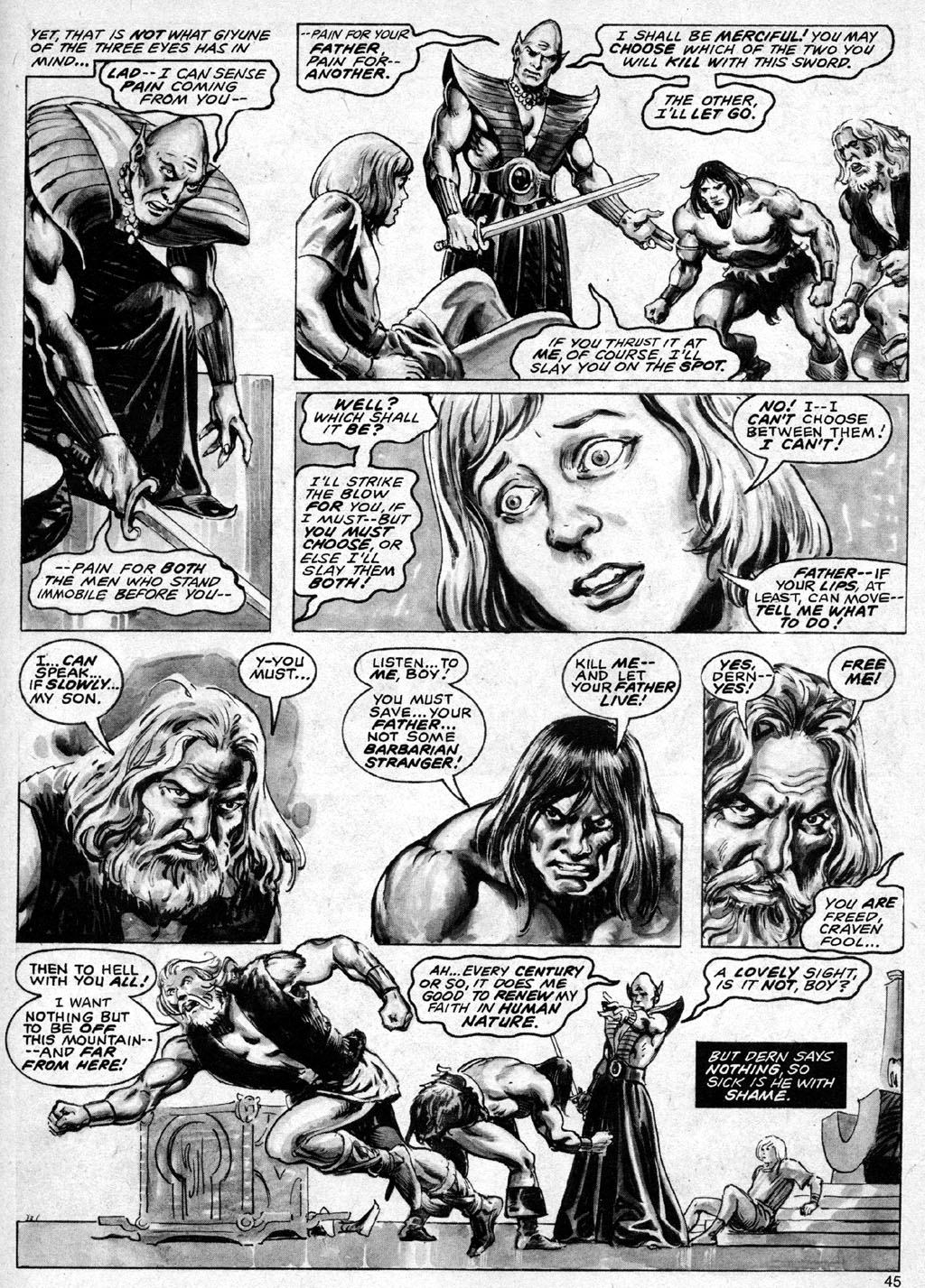 Read online The Savage Sword Of Conan comic -  Issue #69 - 45