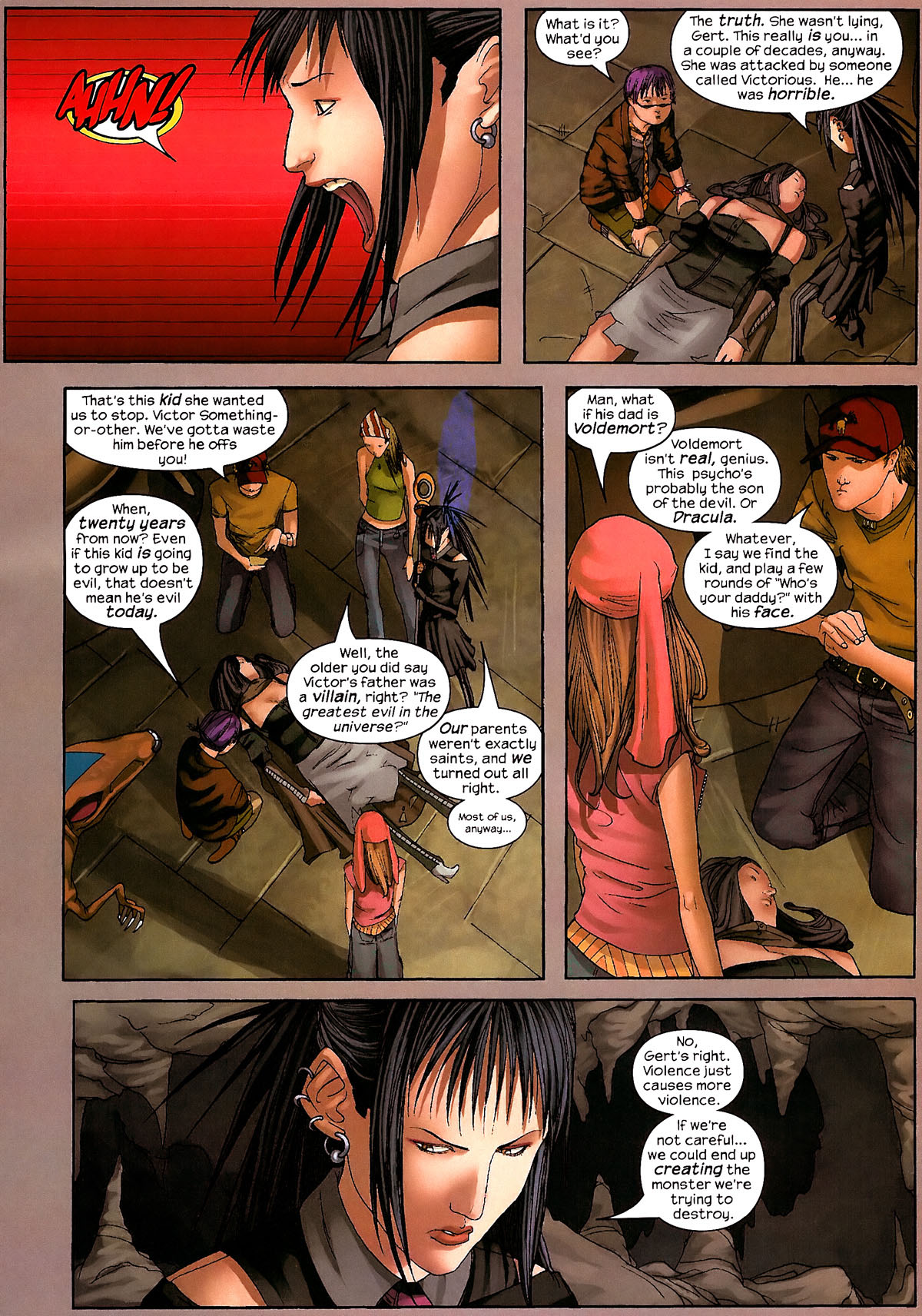Read online Runaways (2005) comic -  Issue #2 - 11
