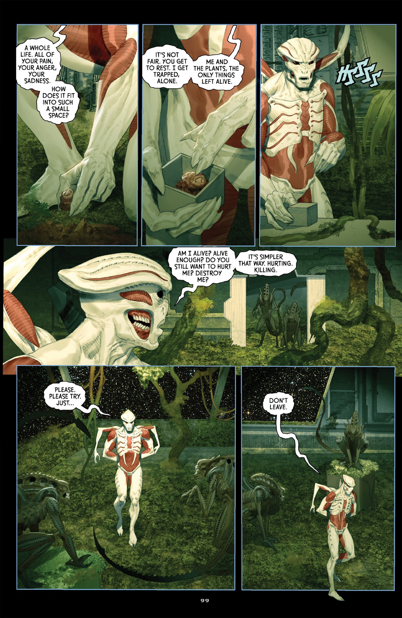 Read online Alien vs. Predator: Fire and Stone comic -  Issue # _TPB - 101