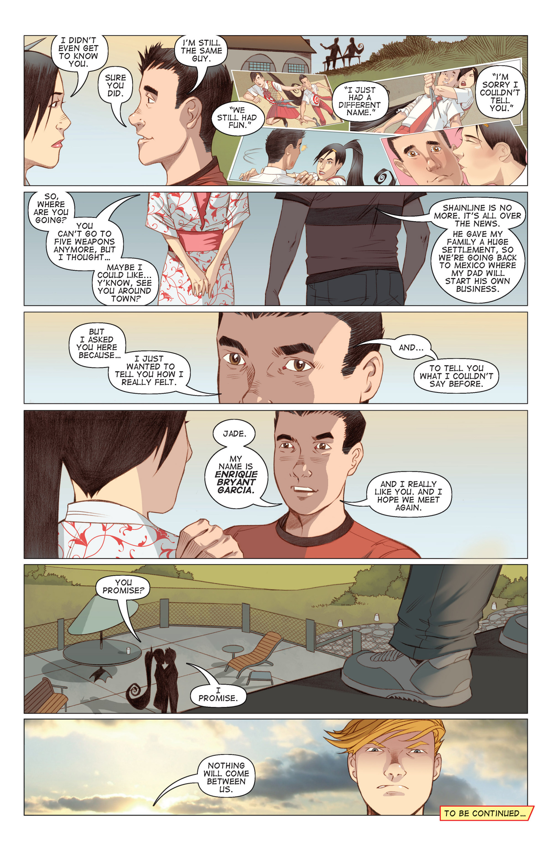 Read online Five Weapons comic -  Issue #5 - 24