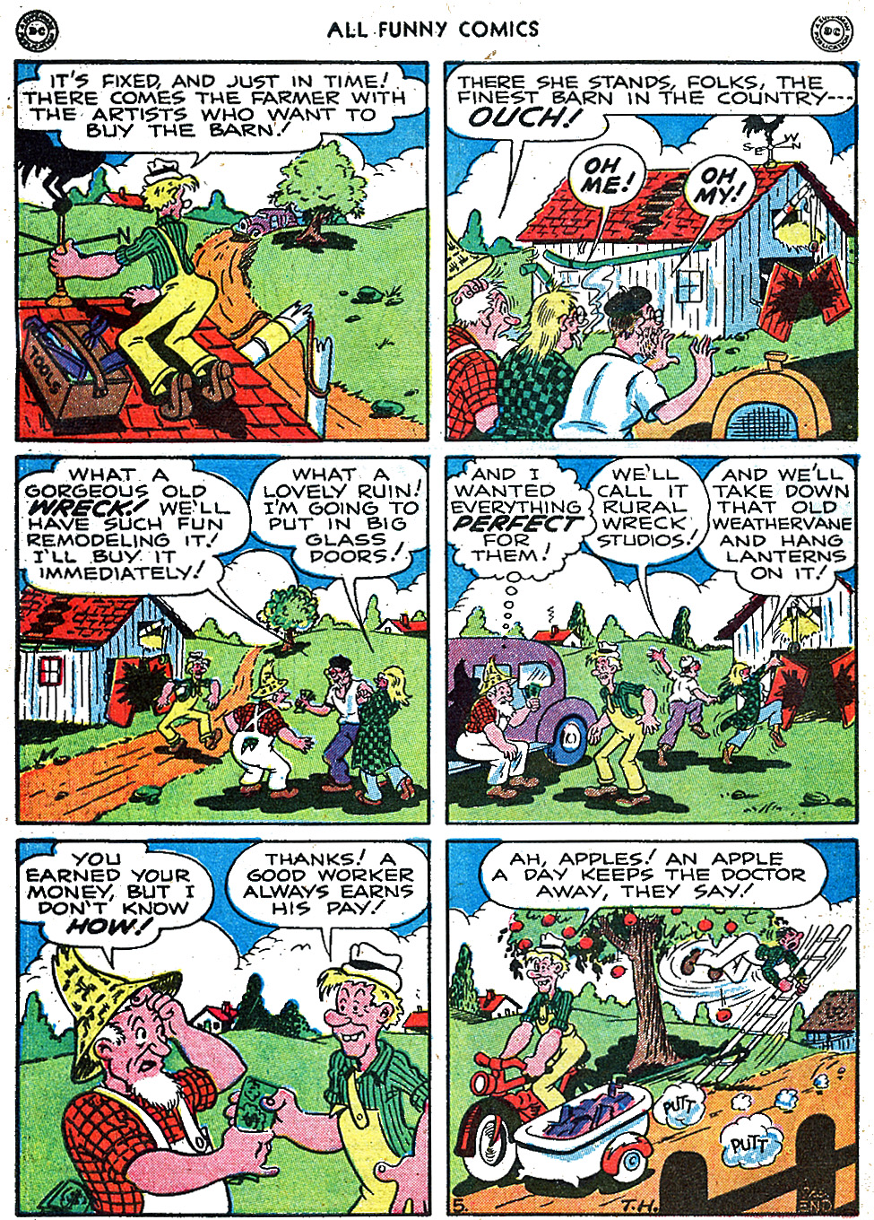 Read online All Funny Comics comic -  Issue #18 - 44