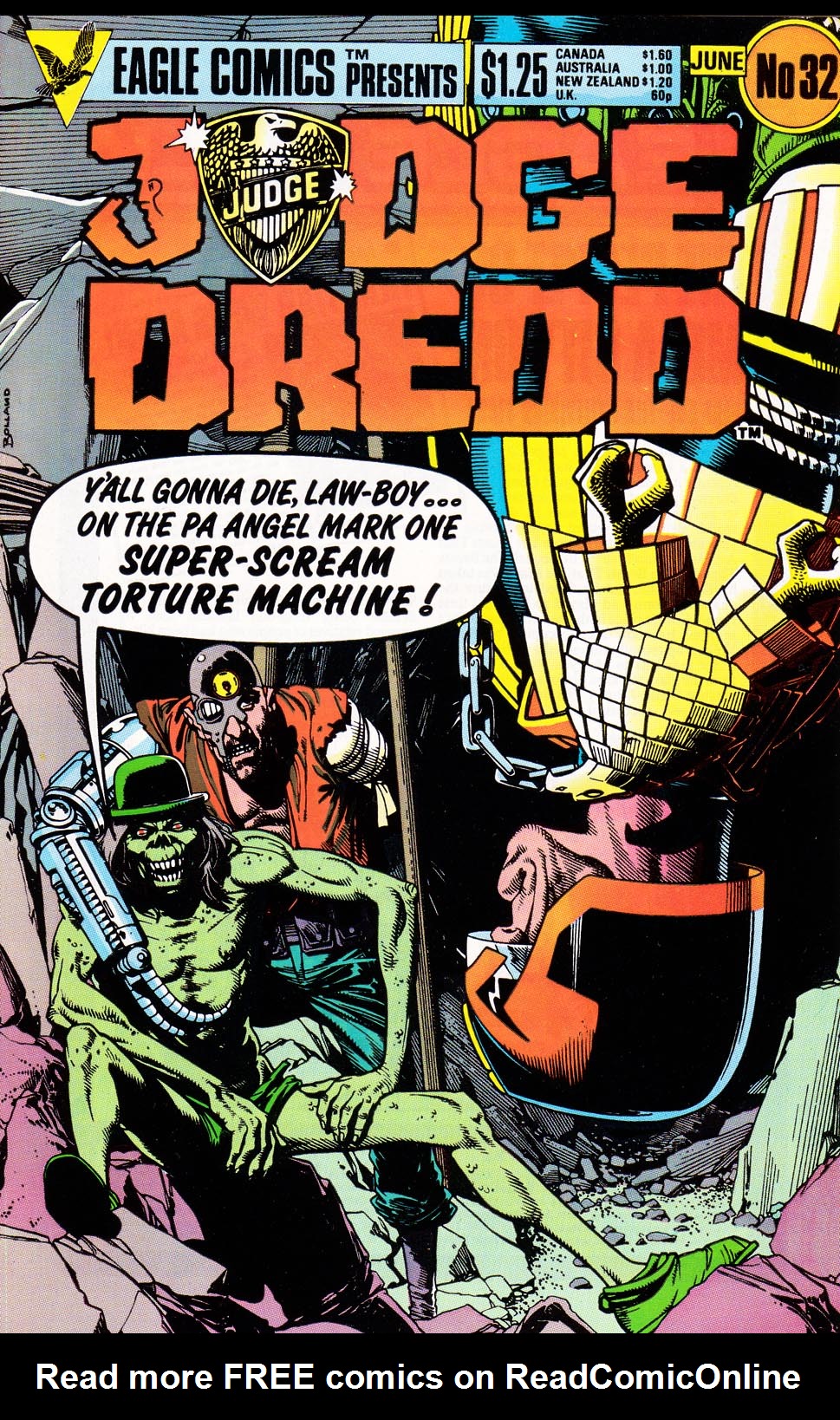 Read online Judge Dredd (1983) comic -  Issue #32 - 1