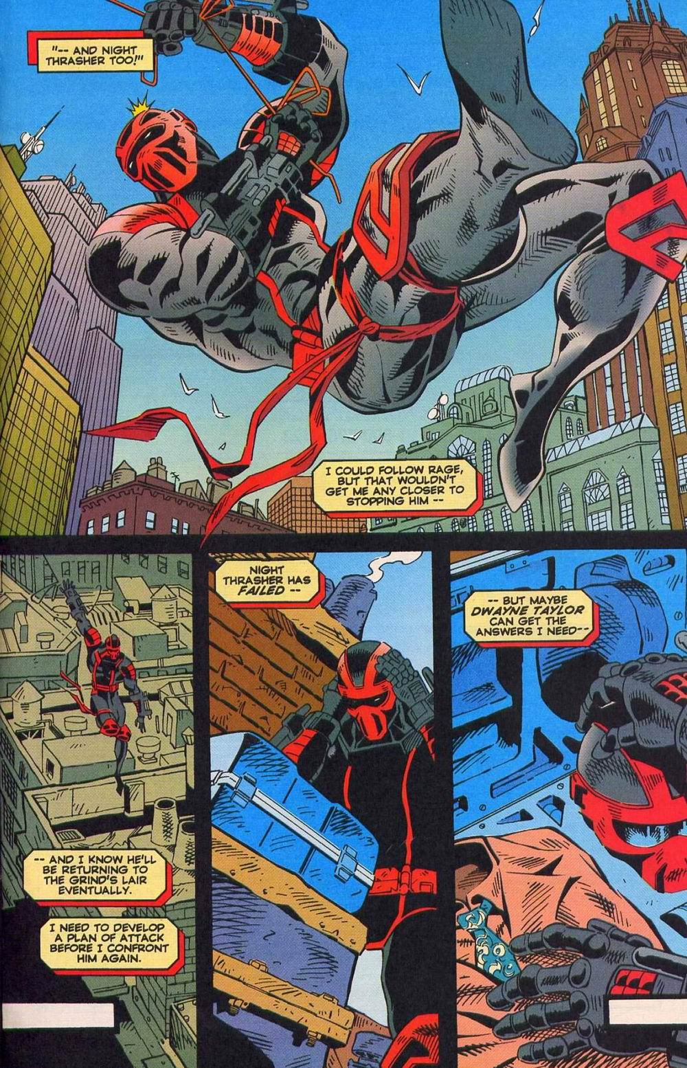 Read online Night Thrasher comic -  Issue #21 - 9