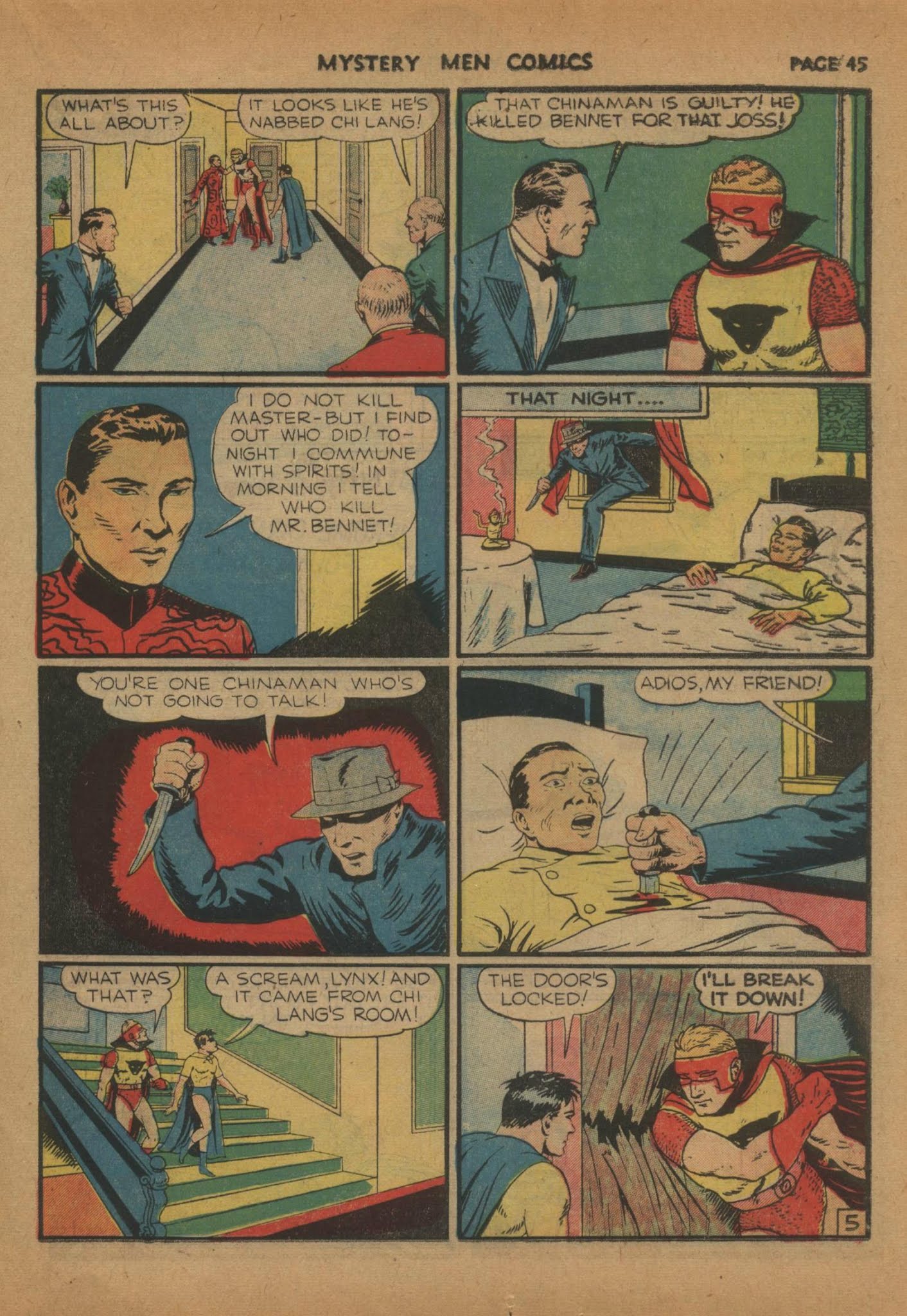 Read online Mystery Men Comics comic -  Issue #16 - 47