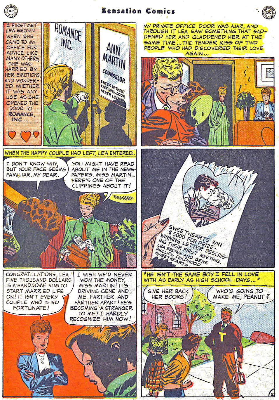 Read online Sensation (Mystery) Comics comic -  Issue #96 - 40
