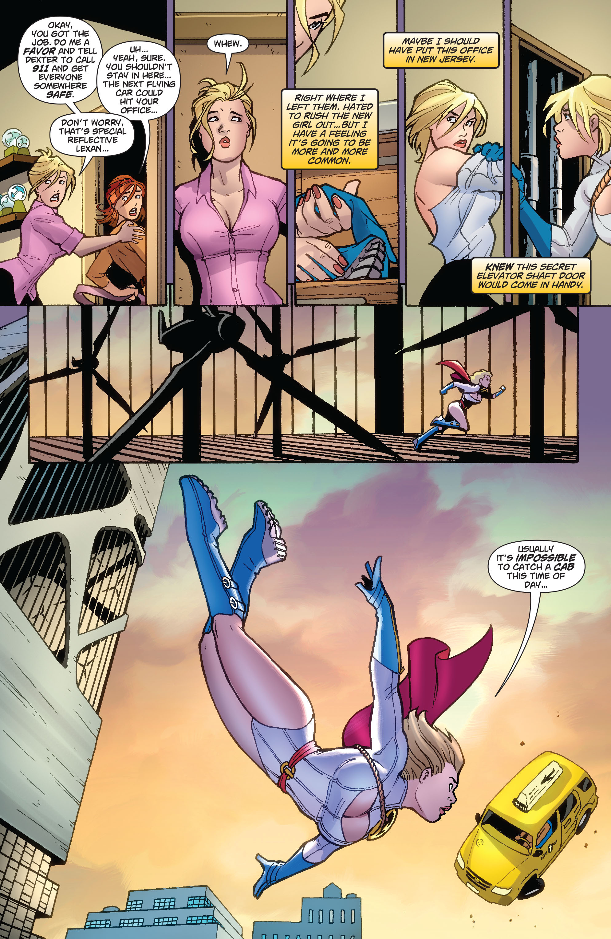 Read online Power Girl (2009) comic -  Issue #5 - 22