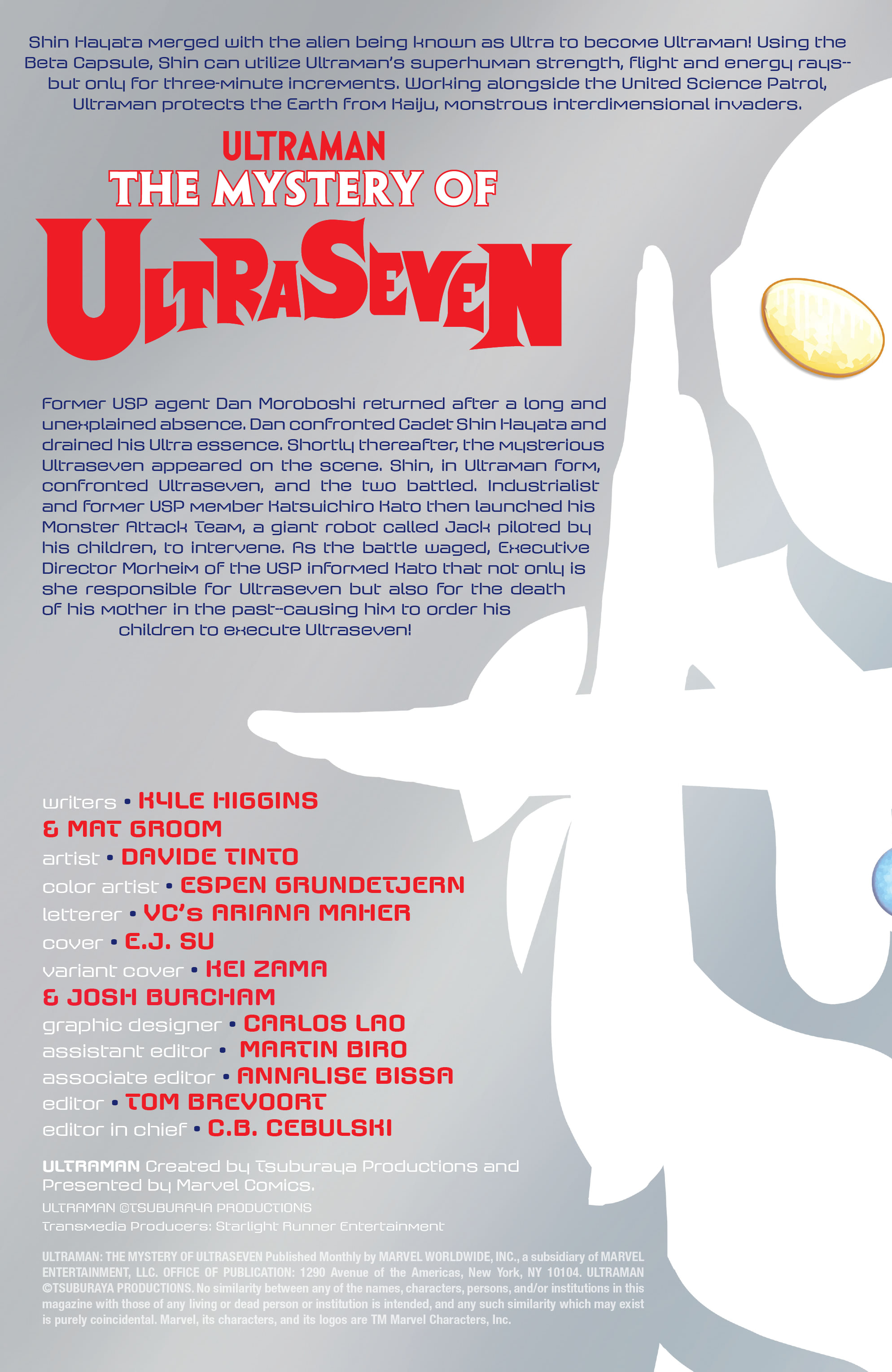 Read online Ultraman: The Mystery of Ultraseven comic -  Issue #5 - 2