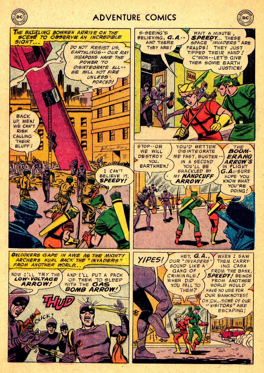Read online Adventure Comics (1938) comic -  Issue #220 - 32