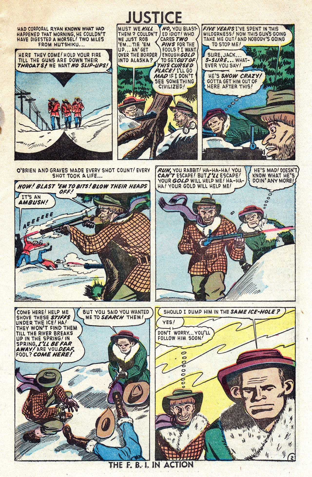 Read online Justice Comics (1947) comic -  Issue #4 - 19