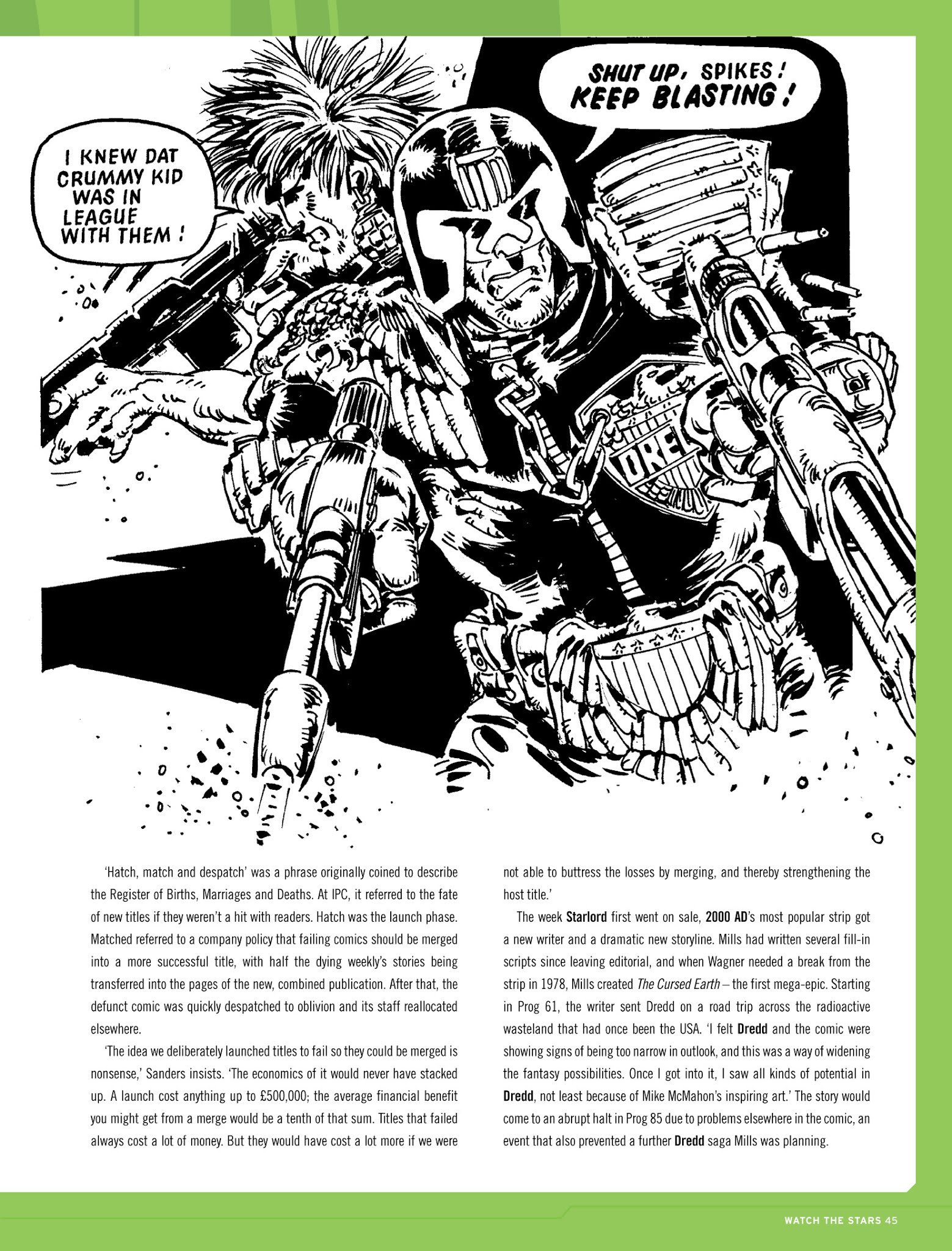 Read online Thrill-Power Overload: Forty Years of 2000 AD: Revised, Updated and Expanded! comic -  Issue # TPB (Part 1) - 46