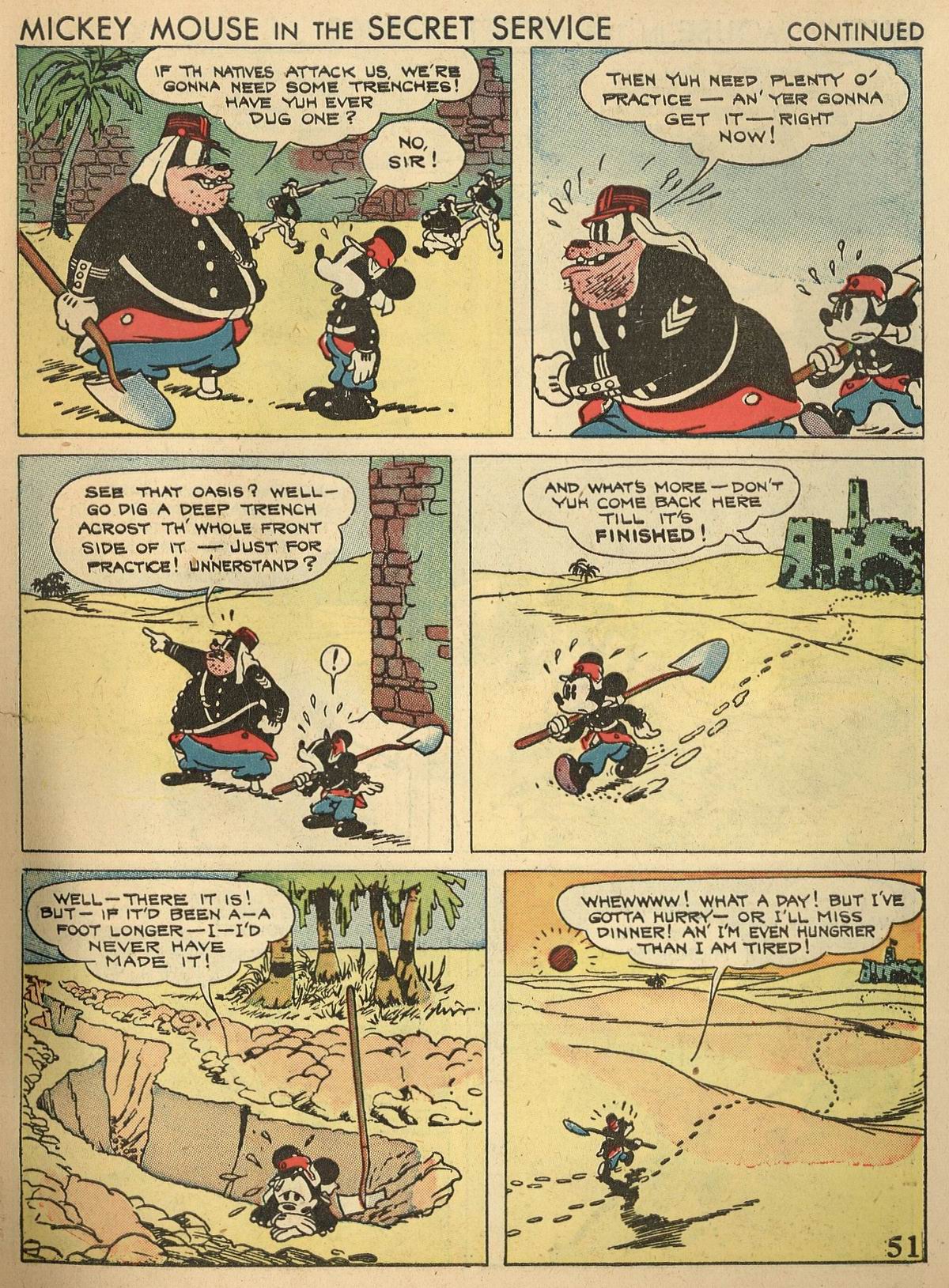 Read online Walt Disney's Comics and Stories comic -  Issue #8 - 53