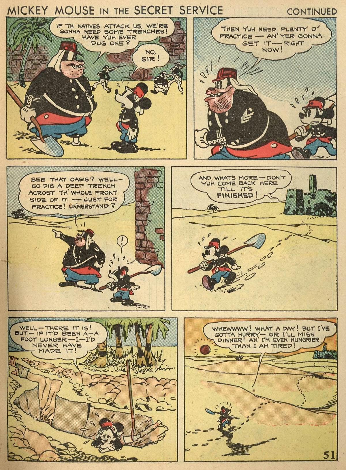 Read online Walt Disney's Comics and Stories comic -  Issue #8 - 53