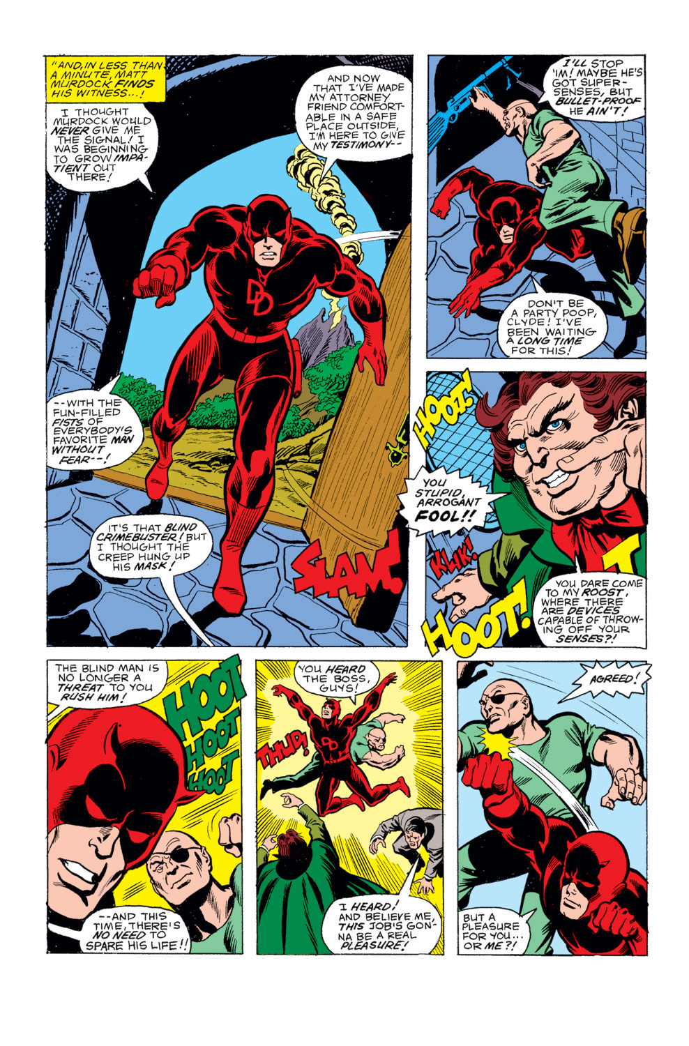 Read online What If? (1977) comic -  Issue #8 - The world knew that Daredevil is blind - 22