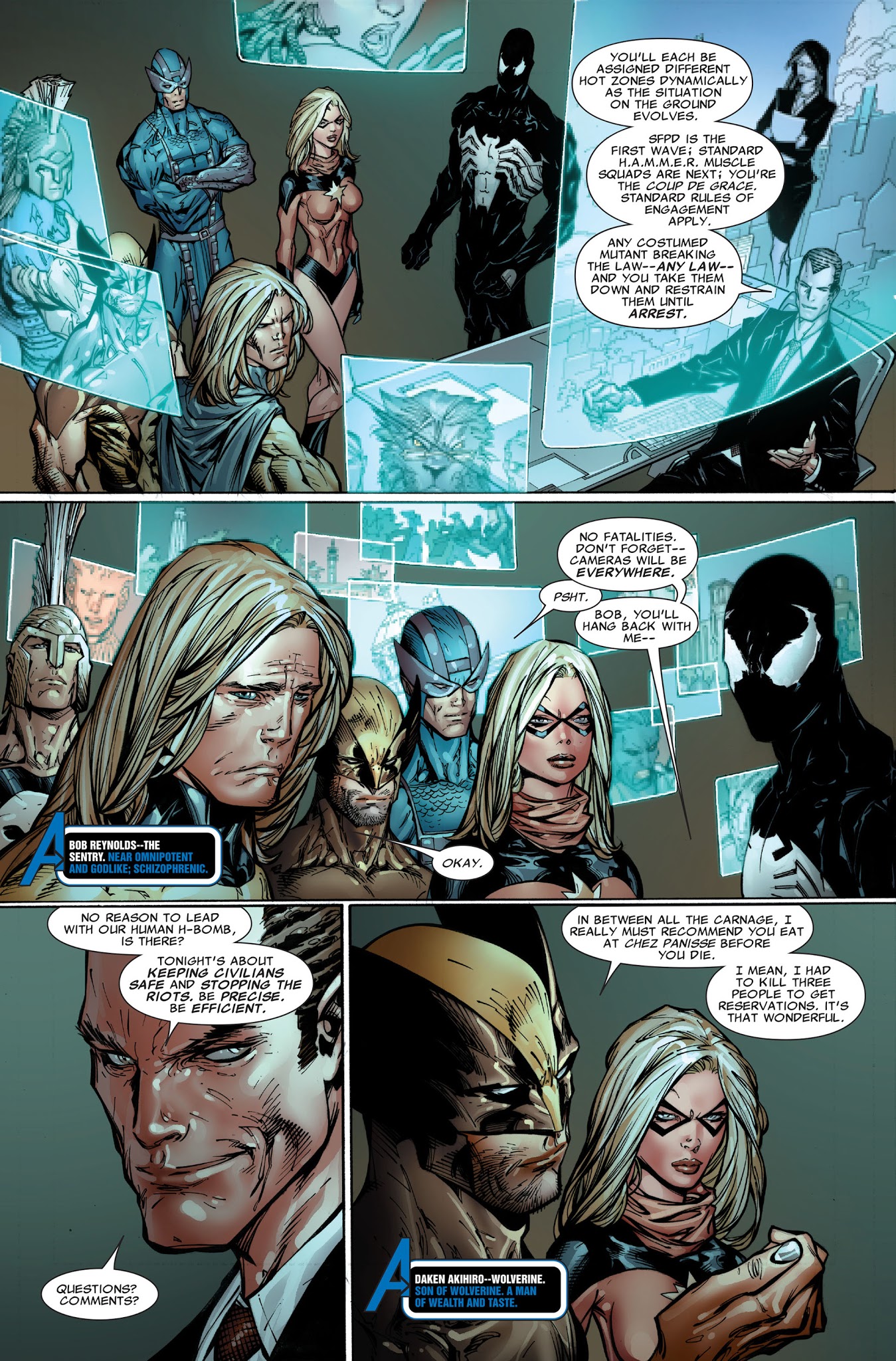 Read online Dark Avengers/Uncanny X-Men: Utopia comic -  Issue # TPB - 22