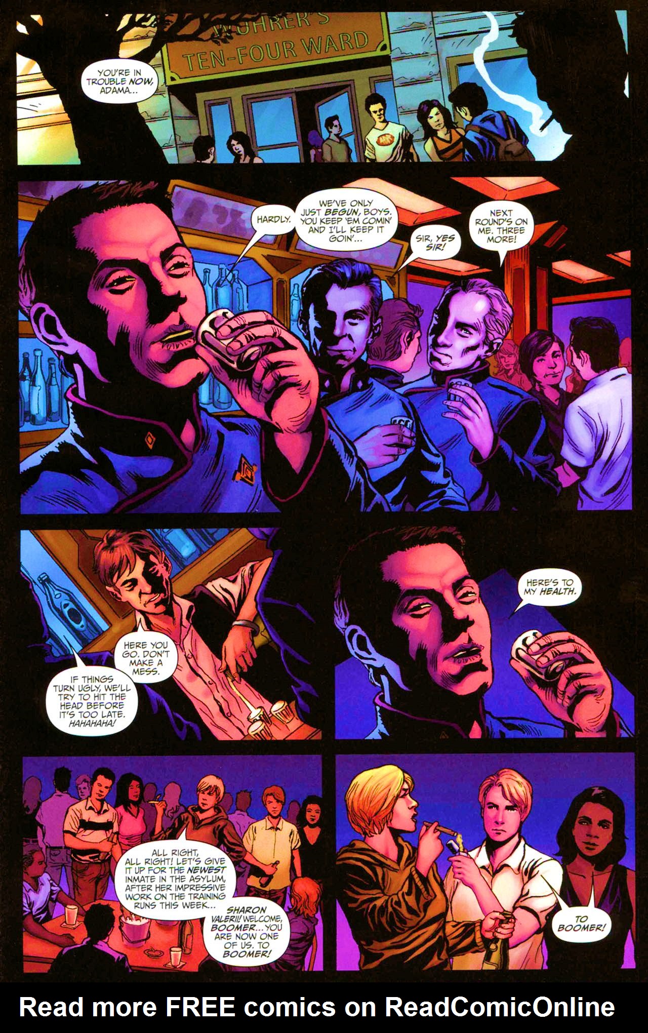 Read online Battlestar Galactica: Season Zero comic -  Issue #7 - 9