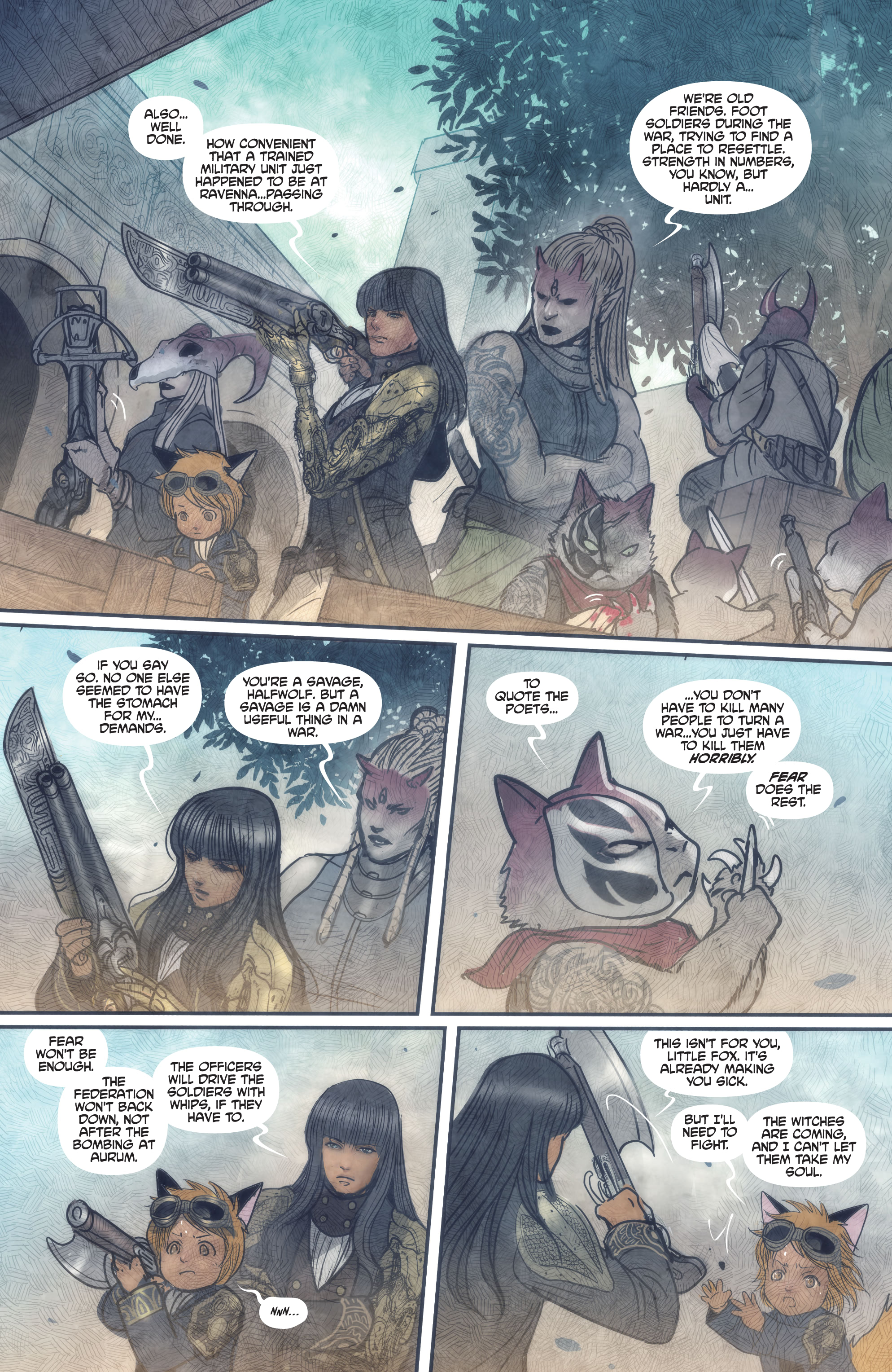 Read online Monstress comic -  Issue #27 - 11