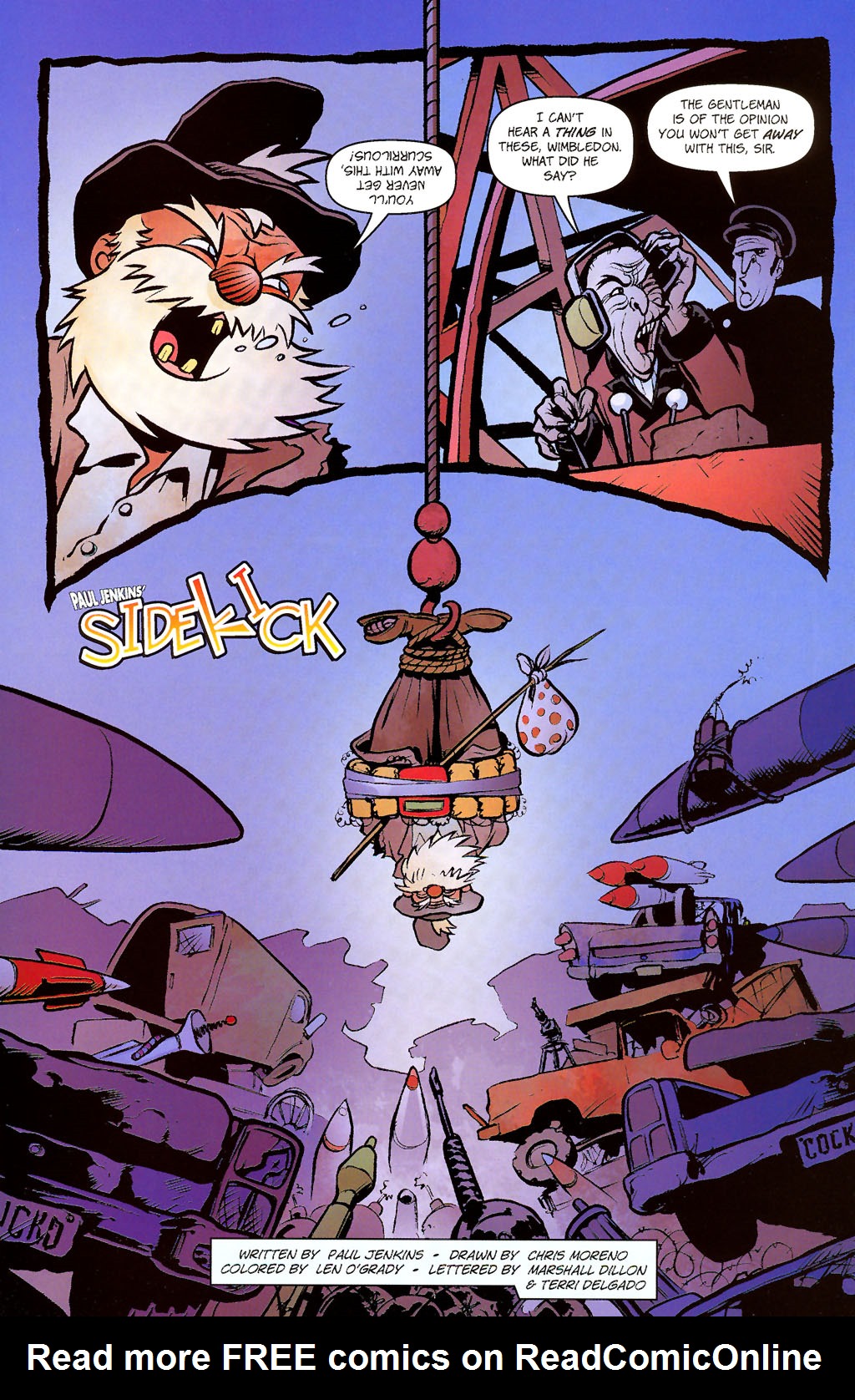 Read online Paul Jenkins' Sidekick comic -  Issue #2 - 3