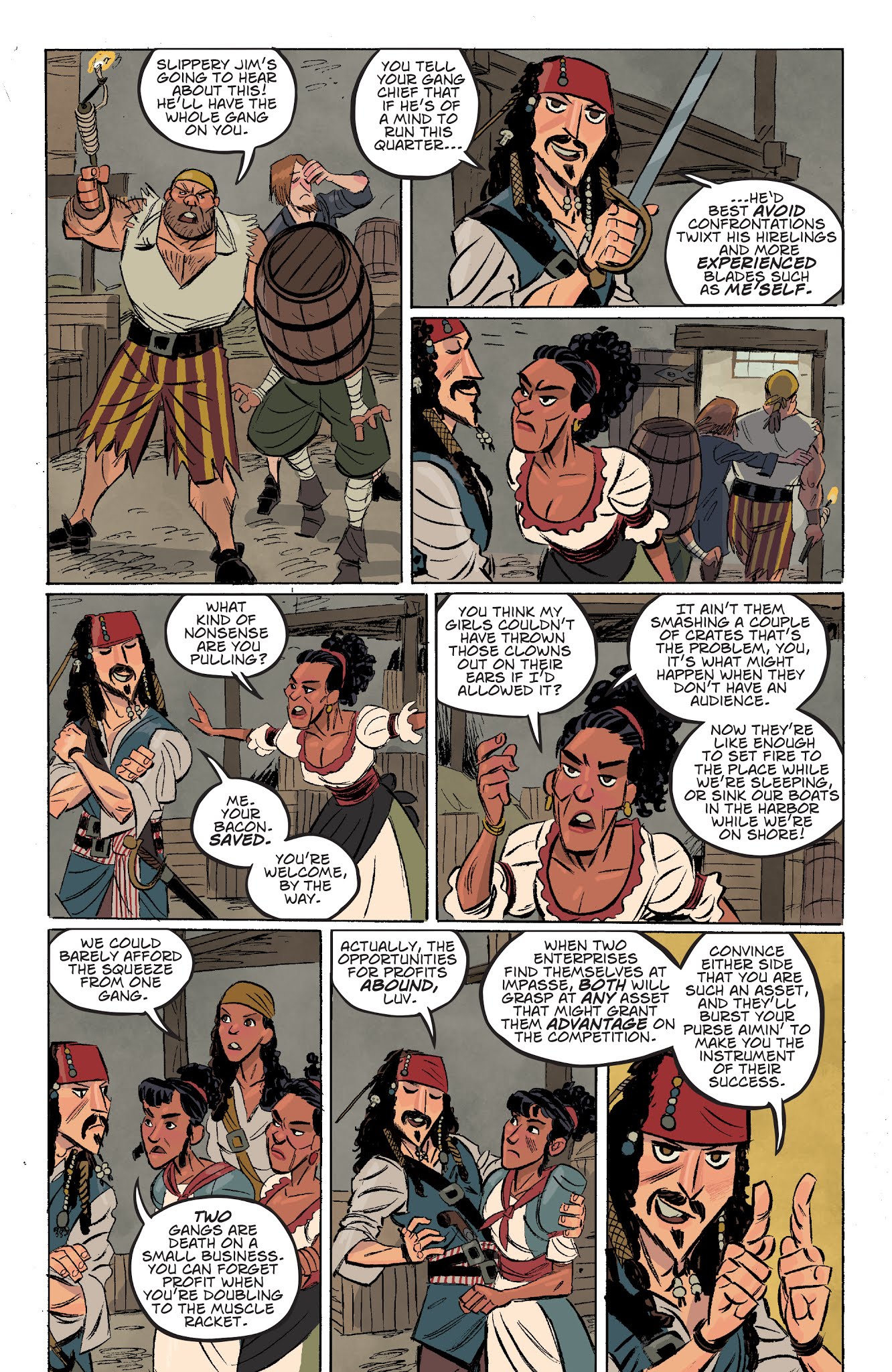 Read online Disney Pirates of the Caribbean comic -  Issue #2 - 12