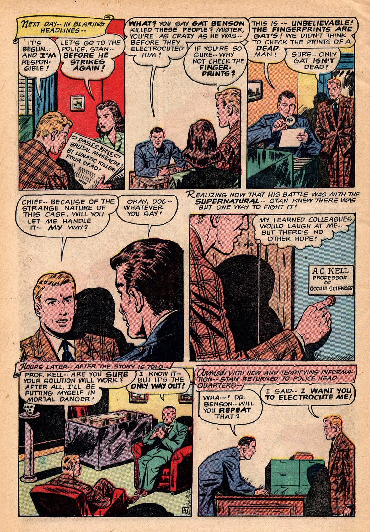 Read online Out of the Night comic -  Issue #7 - 32