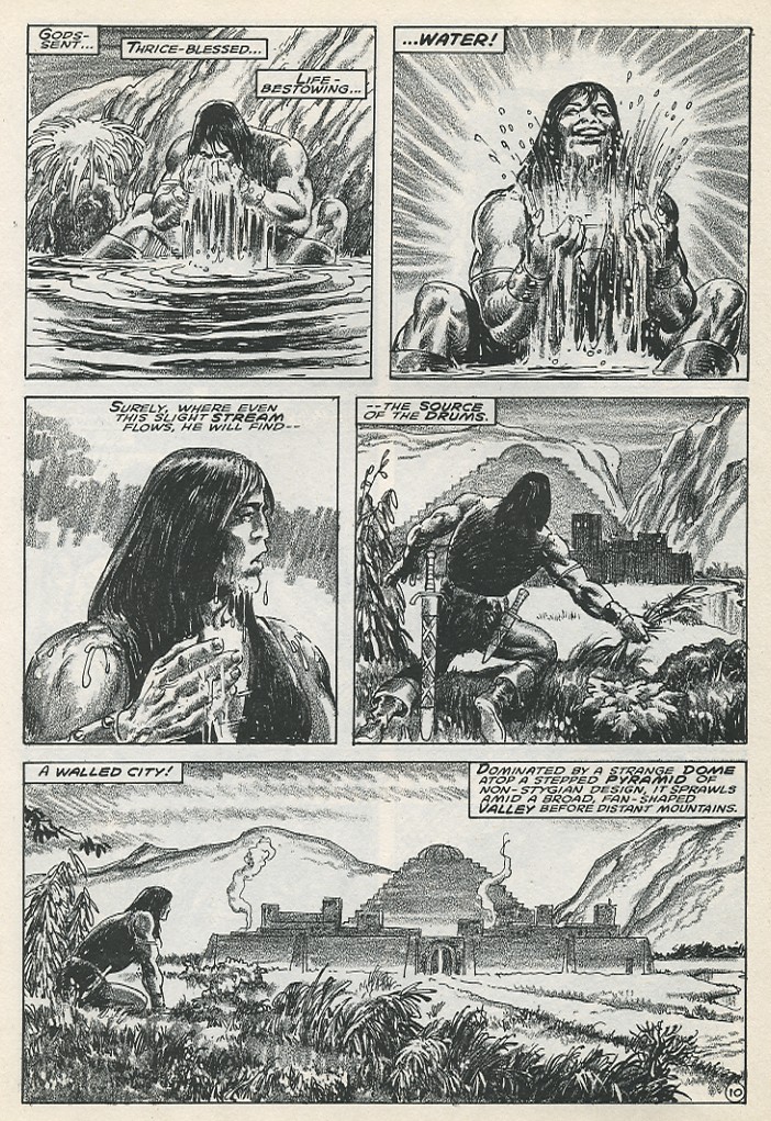 Read online The Savage Sword Of Conan comic -  Issue #223 - 12