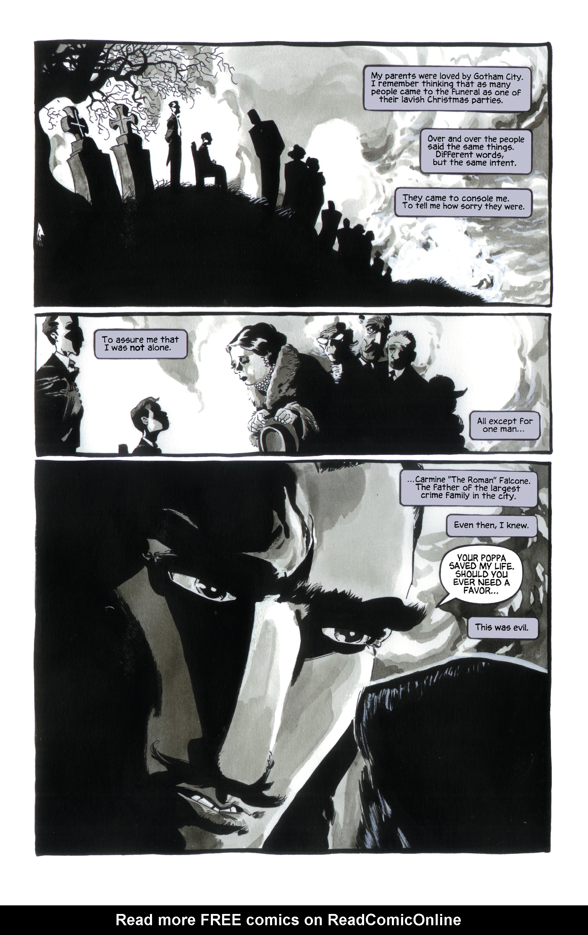 Read online Batman: Dark Victory (1999) comic -  Issue #1 - 5