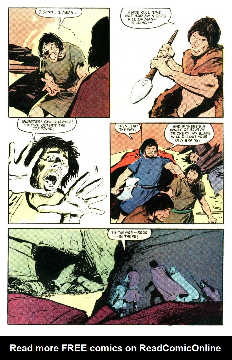 Read online Kull The Conqueror (1983) comic -  Issue #3 - 31