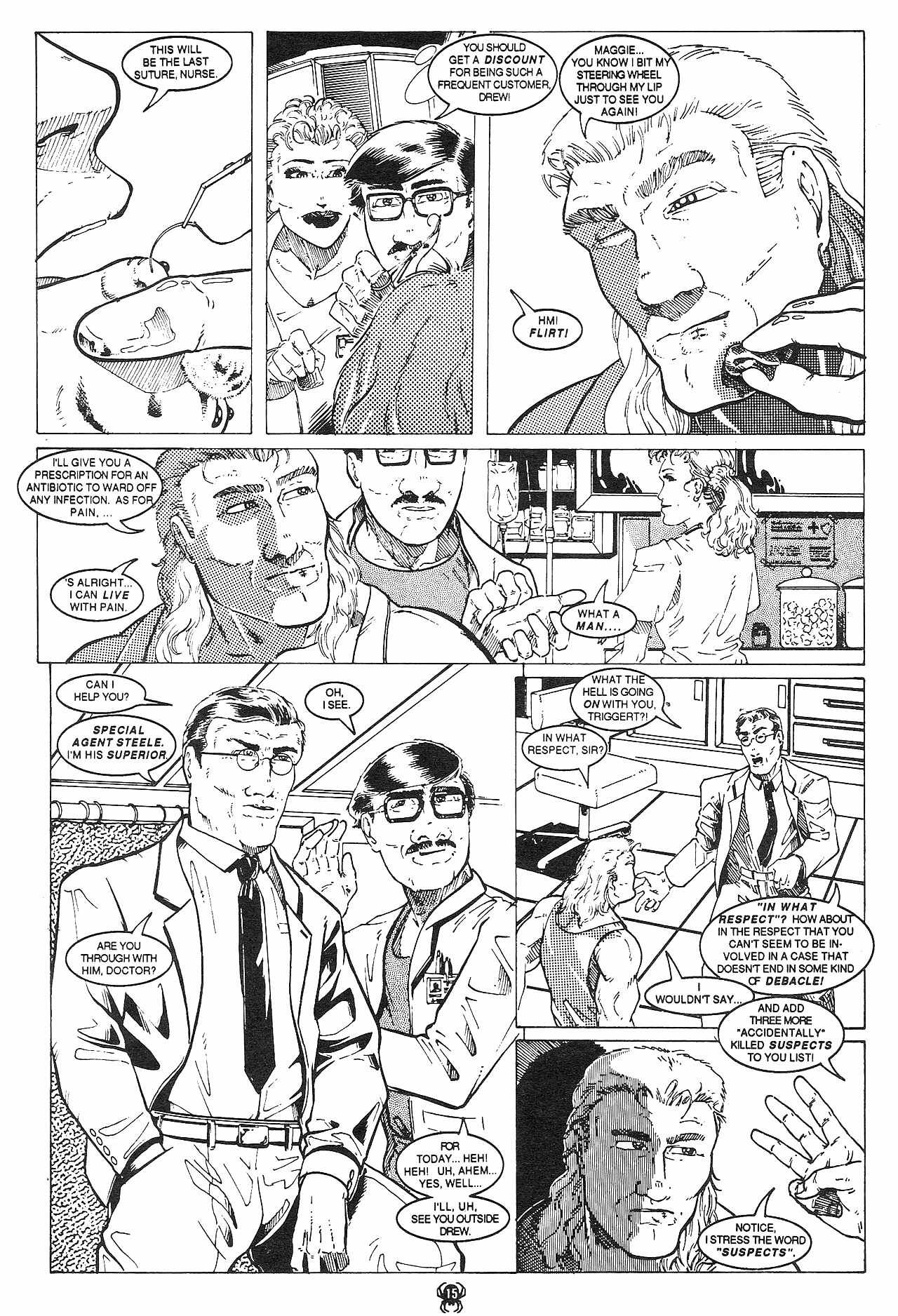 Read online Fangs of the Widow comic -  Issue #4 - 17