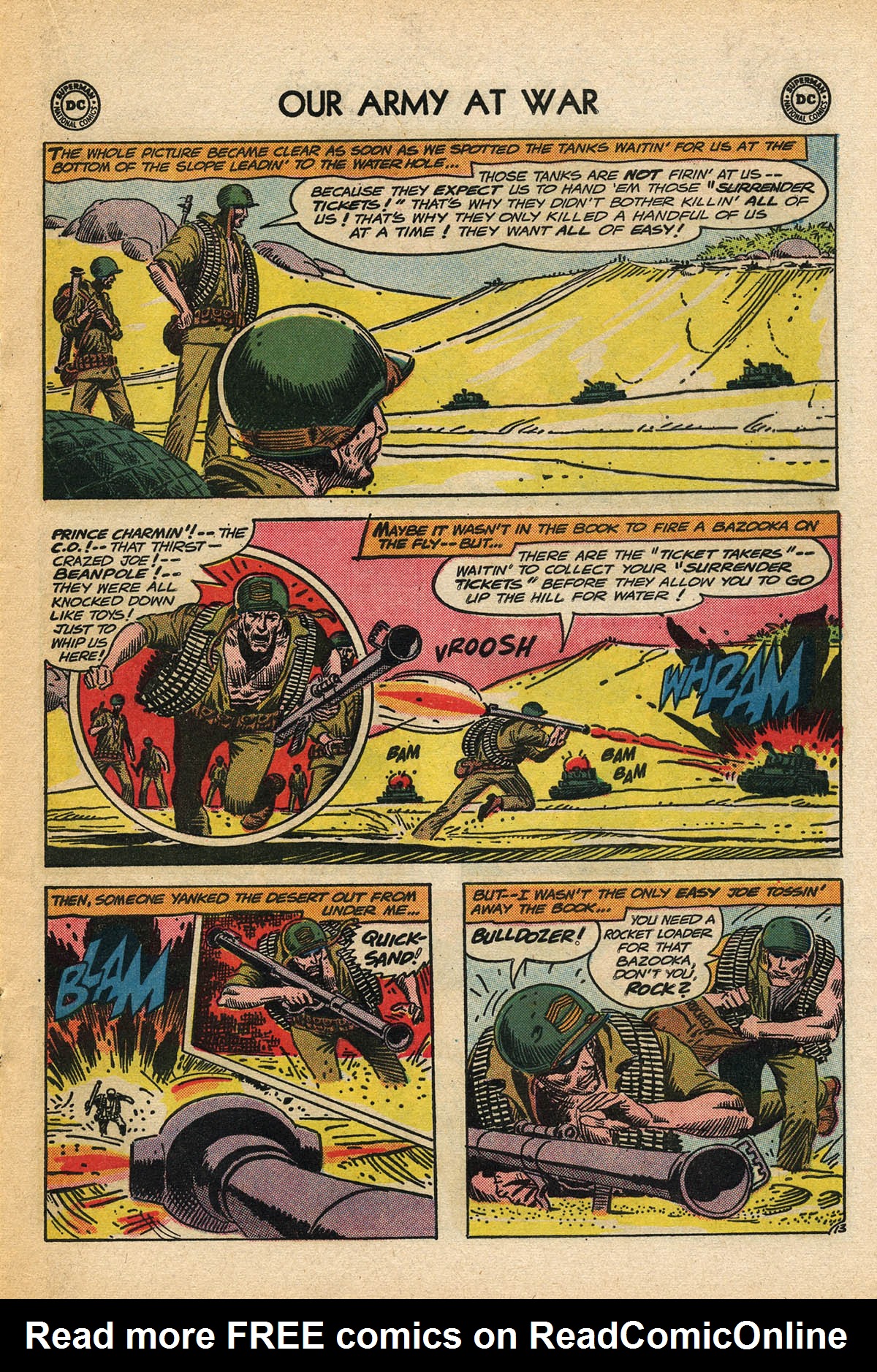 Read online Our Army at War (1952) comic -  Issue #149 - 17