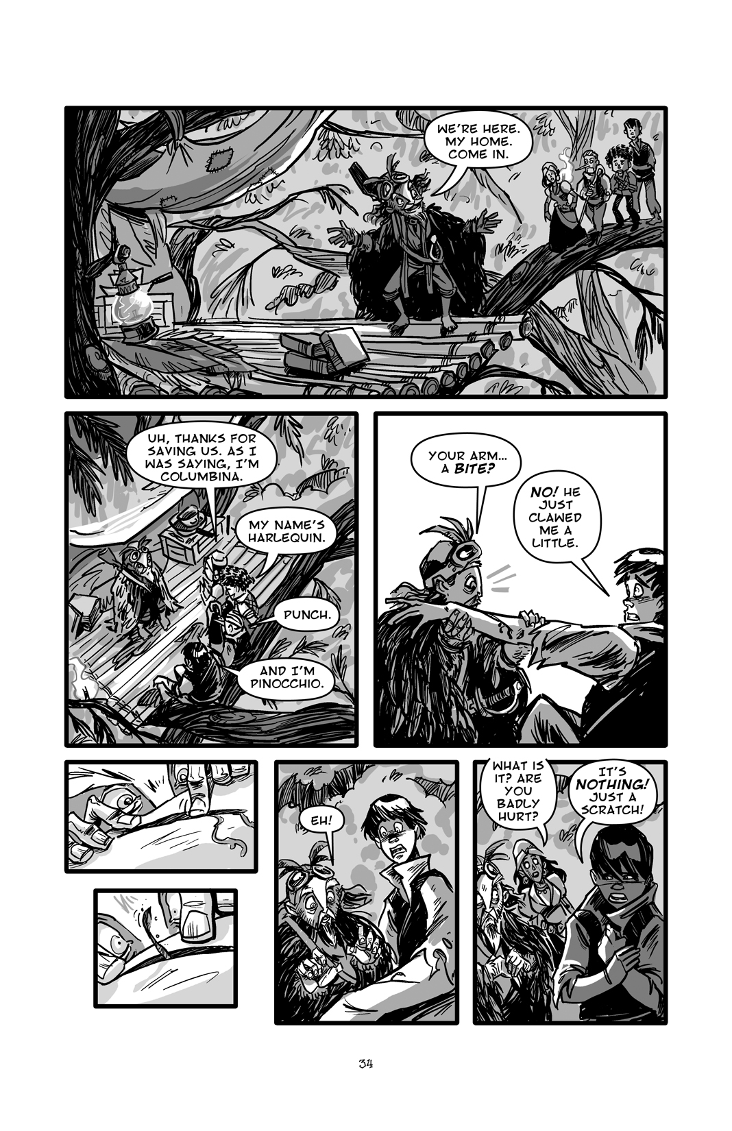 Read online Pinocchio: Vampire Slayer - Of Wood and Blood comic -  Issue #2 - 9