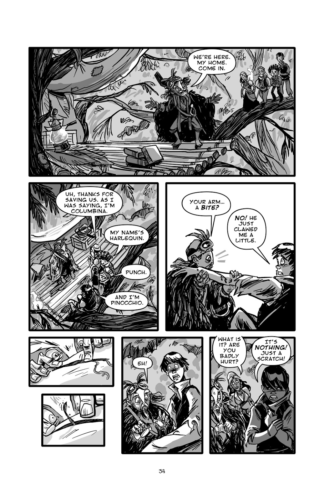 Pinocchio: Vampire Slayer - Of Wood and Blood issue 2 - Page 9