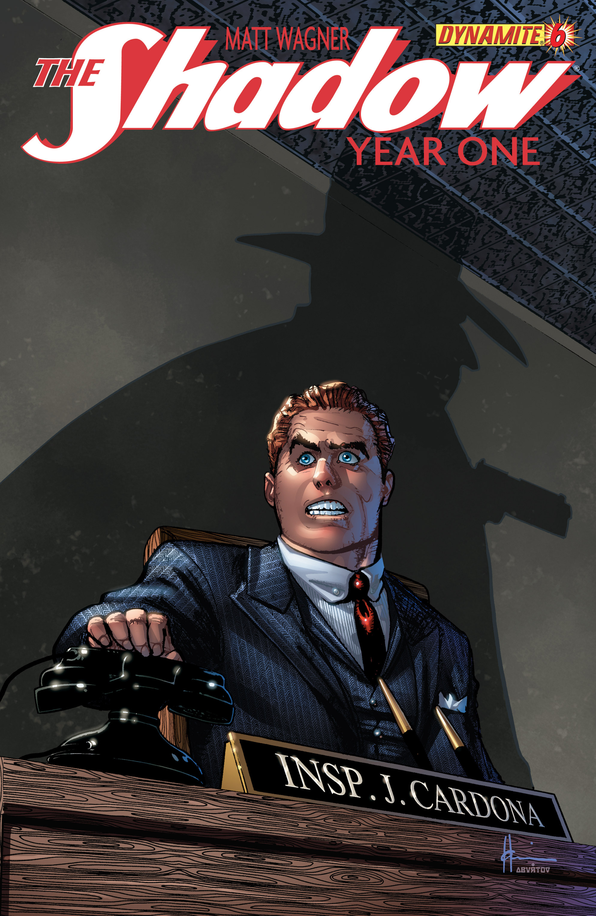 Read online The Shadow: Year One comic -  Issue #6 - 4