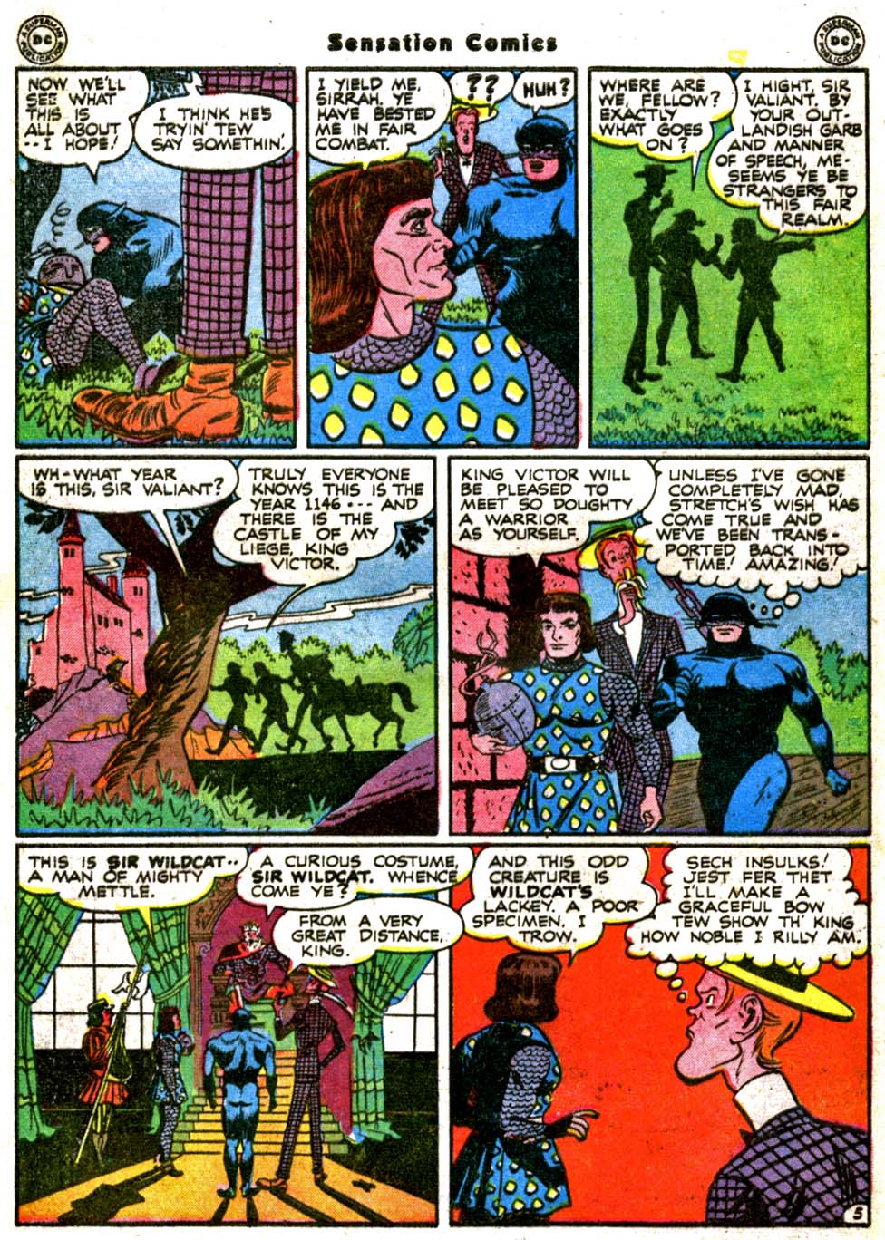 Read online Sensation (Mystery) Comics comic -  Issue #64 - 46