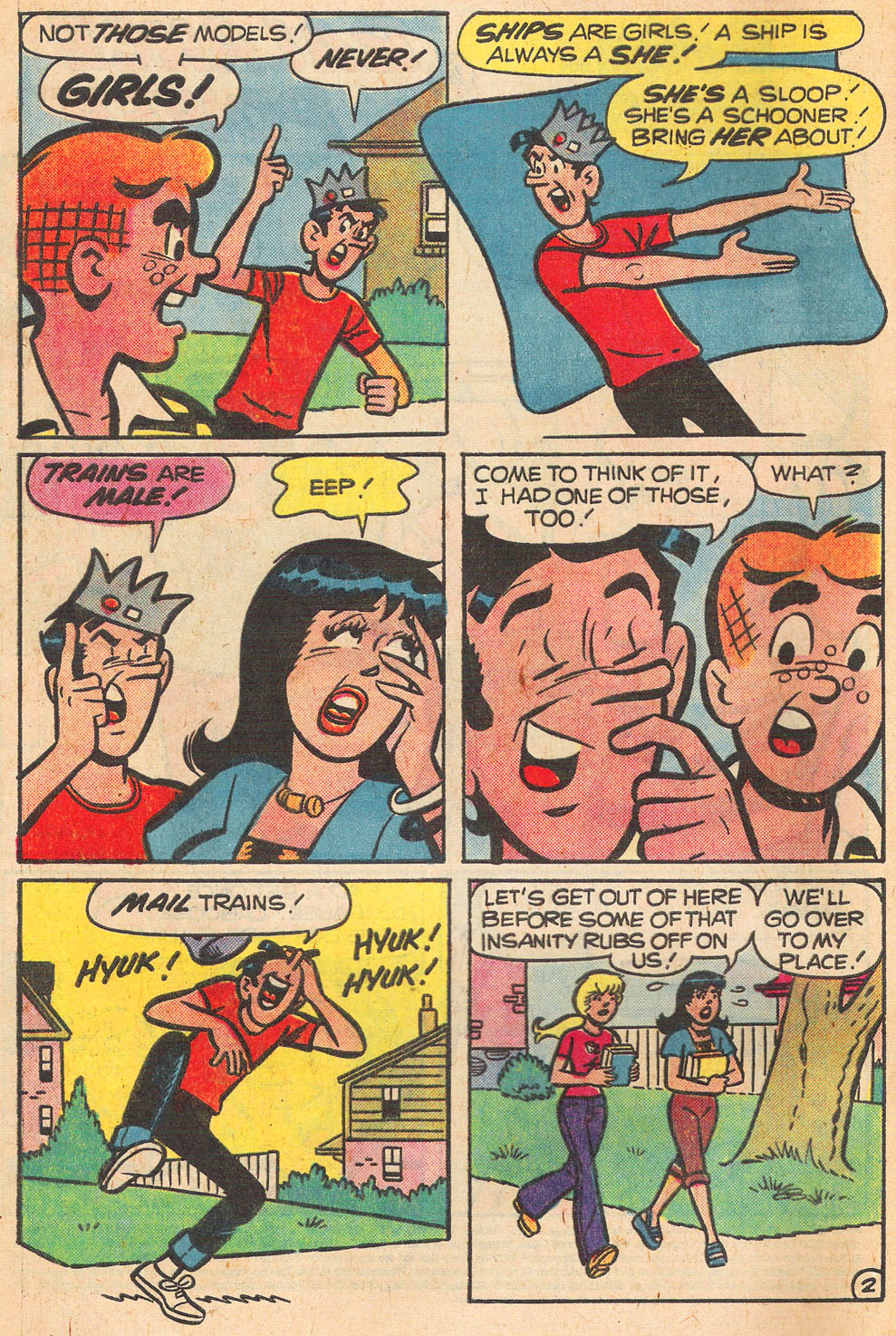 Read online Archie's Girls Betty and Veronica comic -  Issue #261 - 4