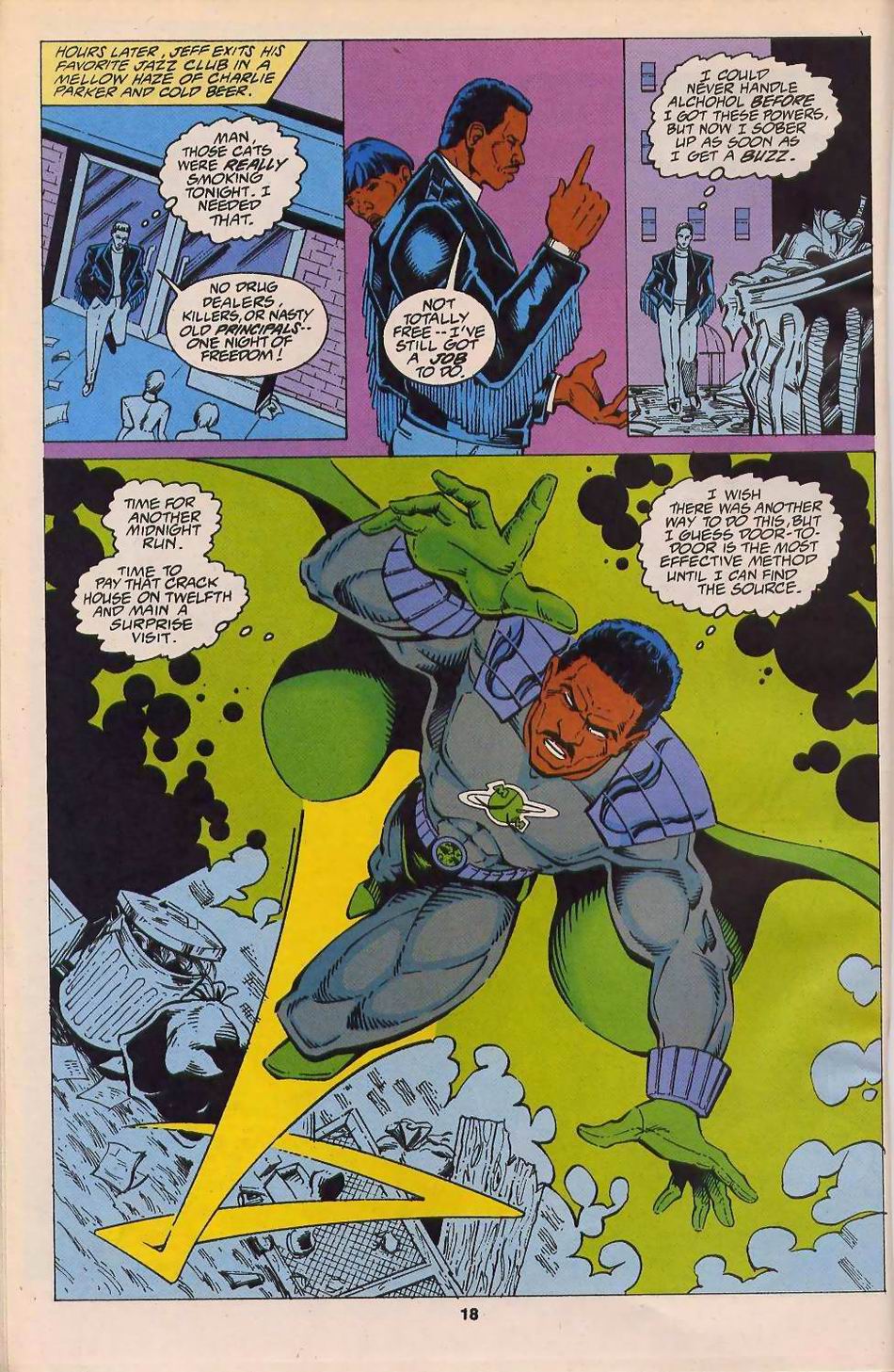 Read online Meteor Man comic -  Issue #4 - 14