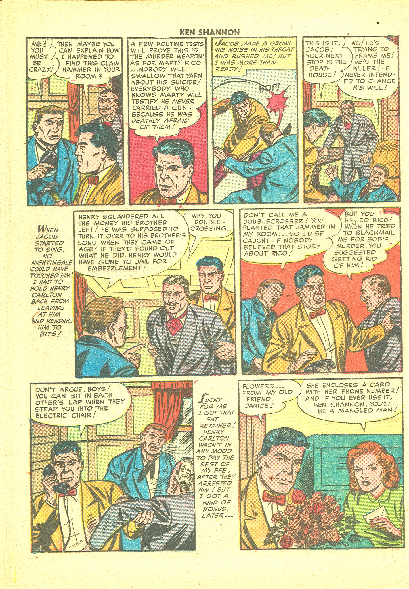 Read online Ken Shannon comic -  Issue #8 - 12