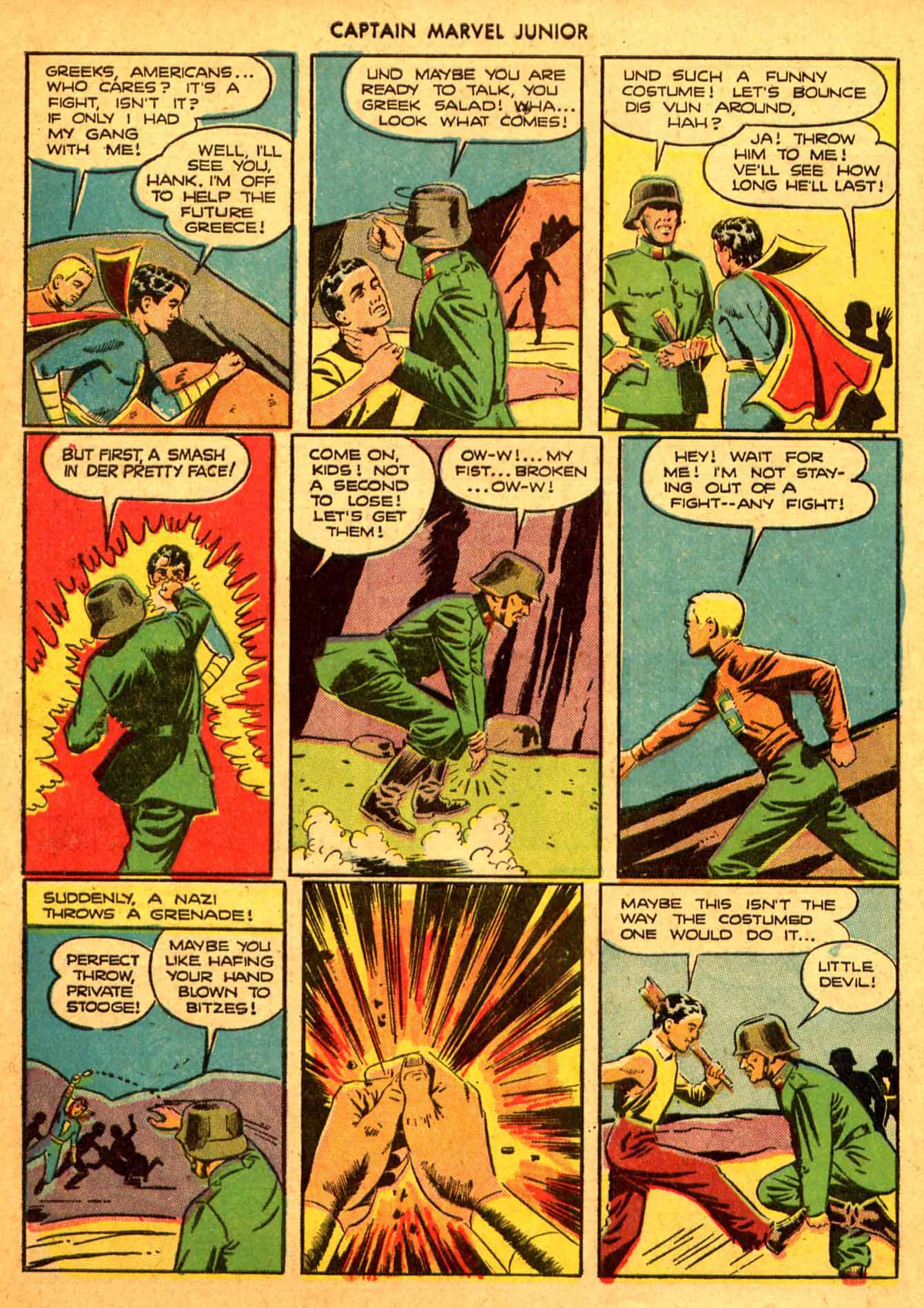 Read online Captain Marvel, Jr. comic -  Issue #25 - 28